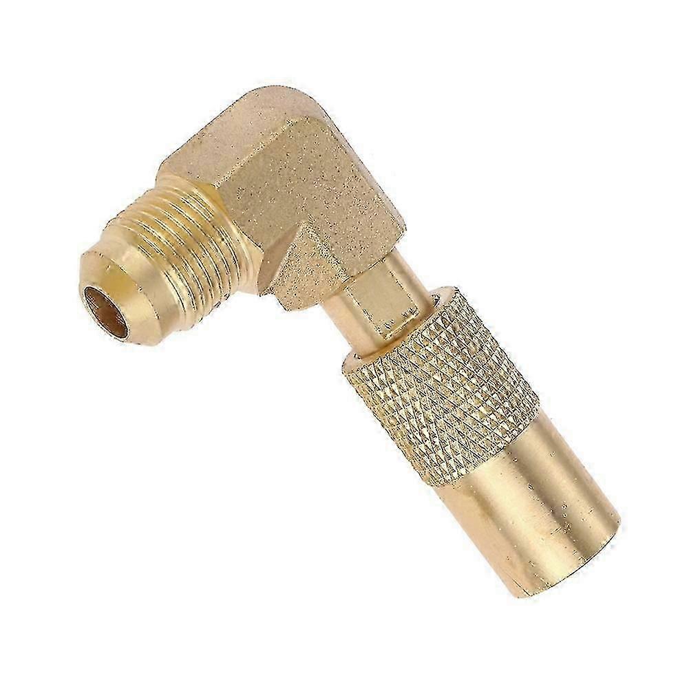 3/8 Inch Male Flare Propane Elbow Adapter Conversion Fitting for Blackstone Camp