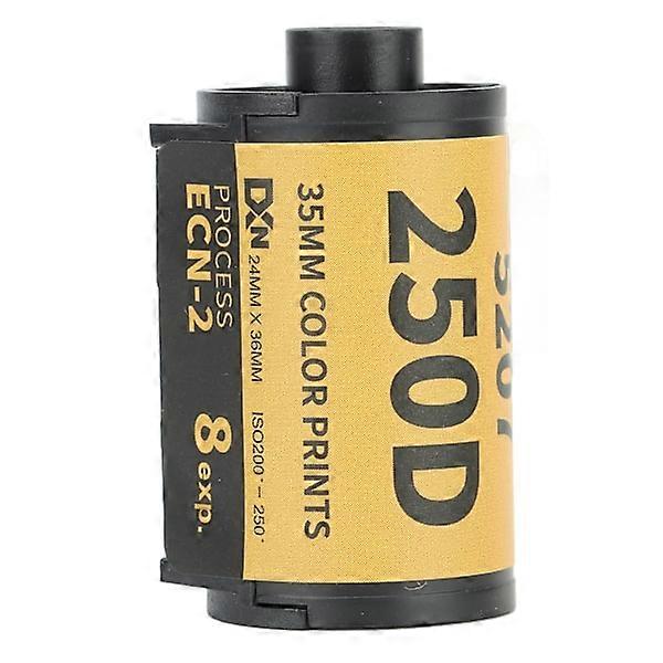 35mm Color Print Film Professional Wide Exposure Area ECN 2 Process Color Print Camera Film for 135 Camera 8 Sheets