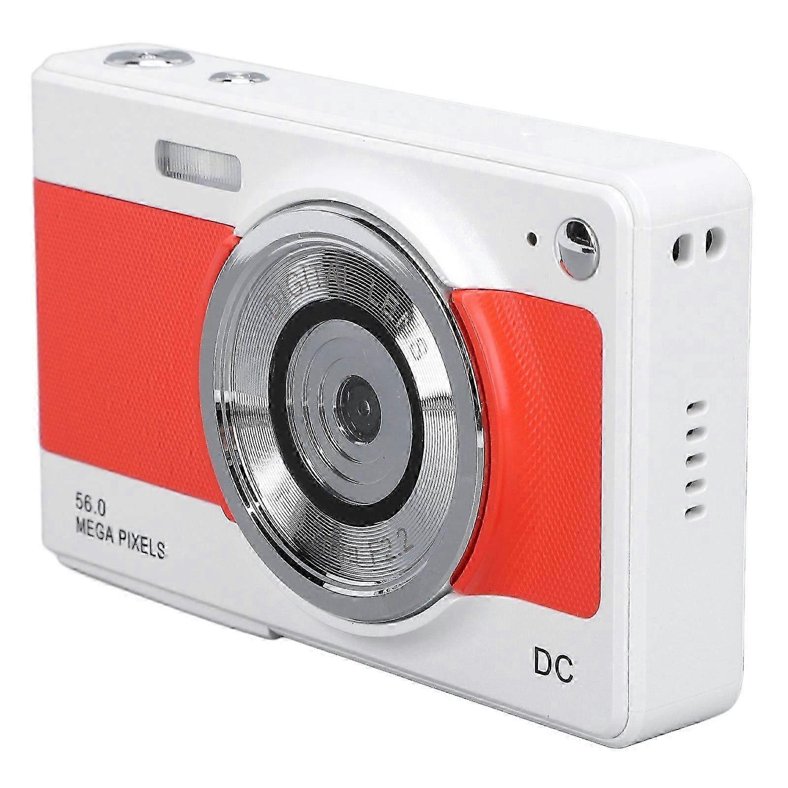 56MP High Definition Digitale Camera met 1080P Video, 2.8in Display & 8x Zoom - Compacte Autofocus Camera voor Kinderen, Tieners & Studenten