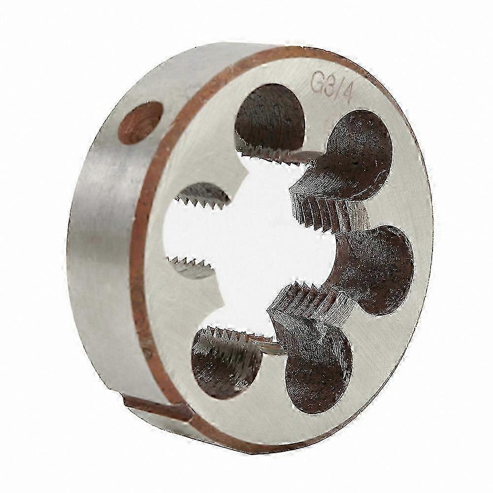 High-Speed Steel BSP Pipe Thread Dies and Taps Set, 1/8 to 3/4 Inch Hand Tool Kit for Threading and Repair