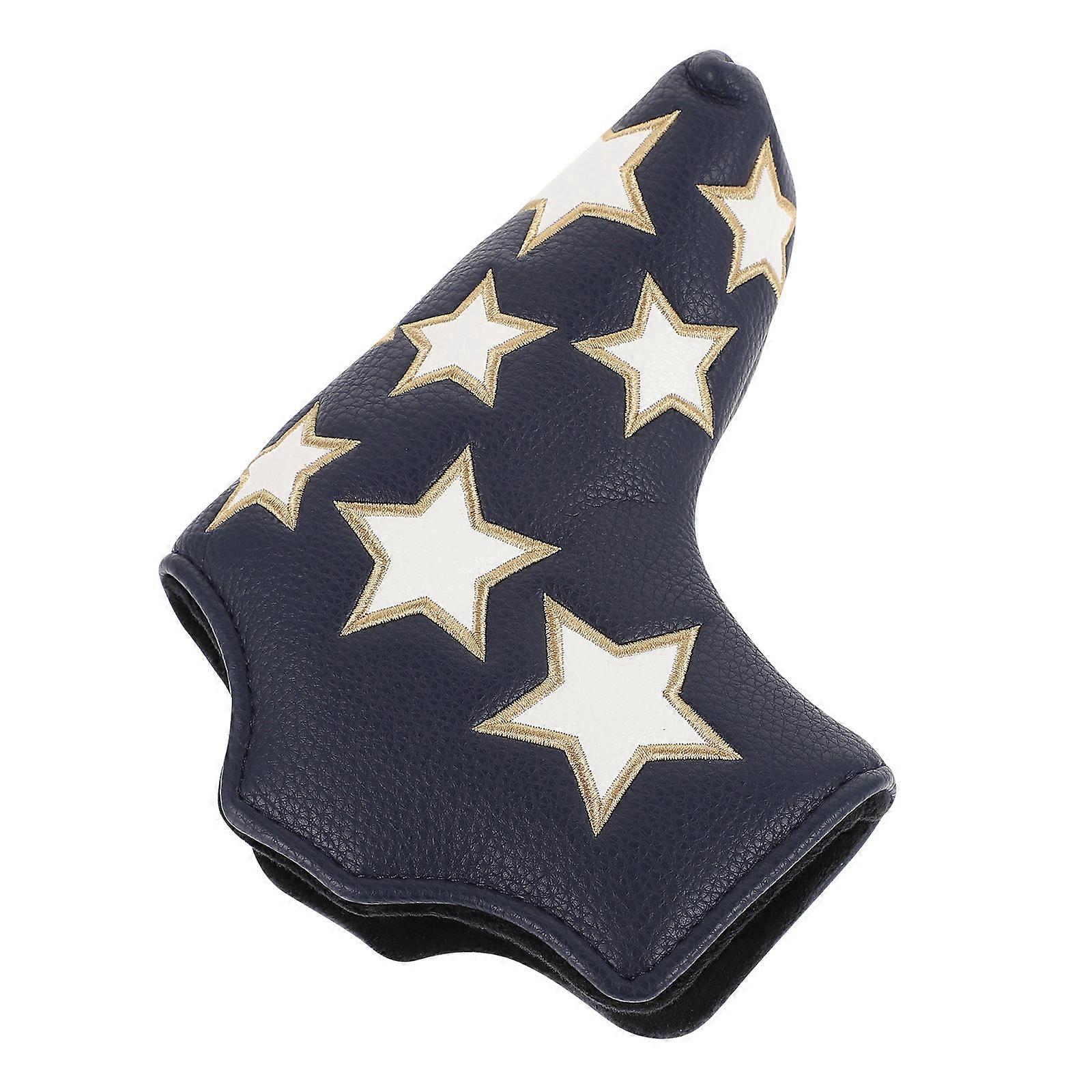 Tampa de cabeça de taco de golfe azul com material PU durável para uso e proteção ao ar livre 1PC
