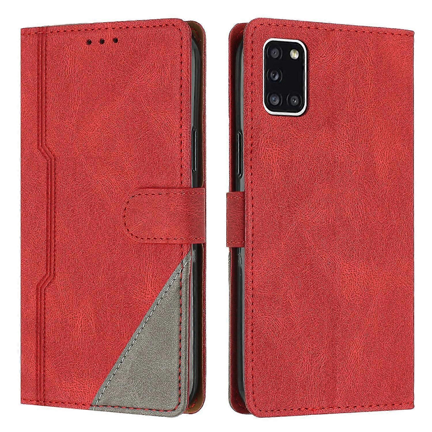 Leather Magnetic Clasp Case with Flip Wallet Stand Function Cover for