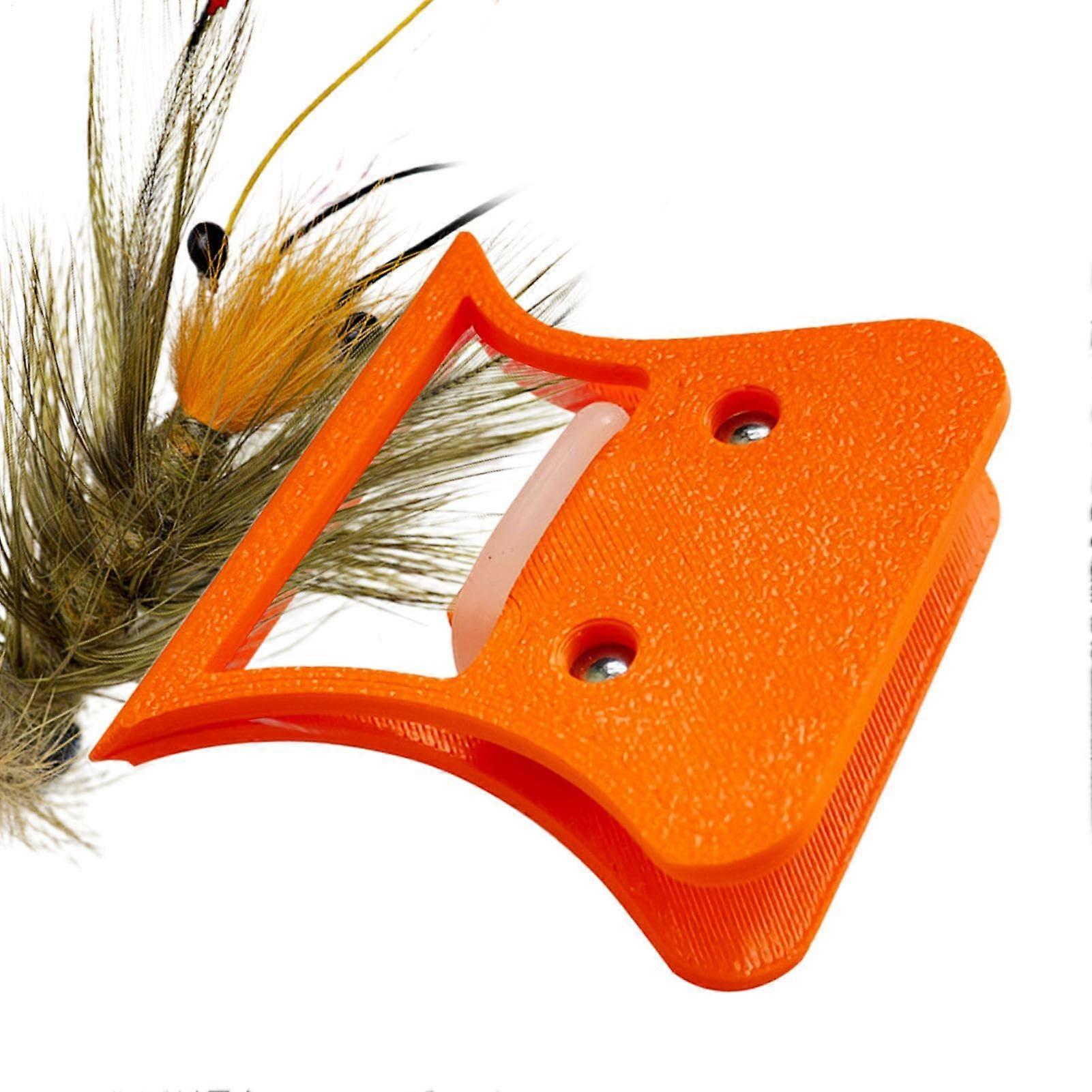 Fly Binding Feather Clip for Fliegenfischen, Lightweight Hackle Holder Tool for Beginners, Durable Design for Men and Women