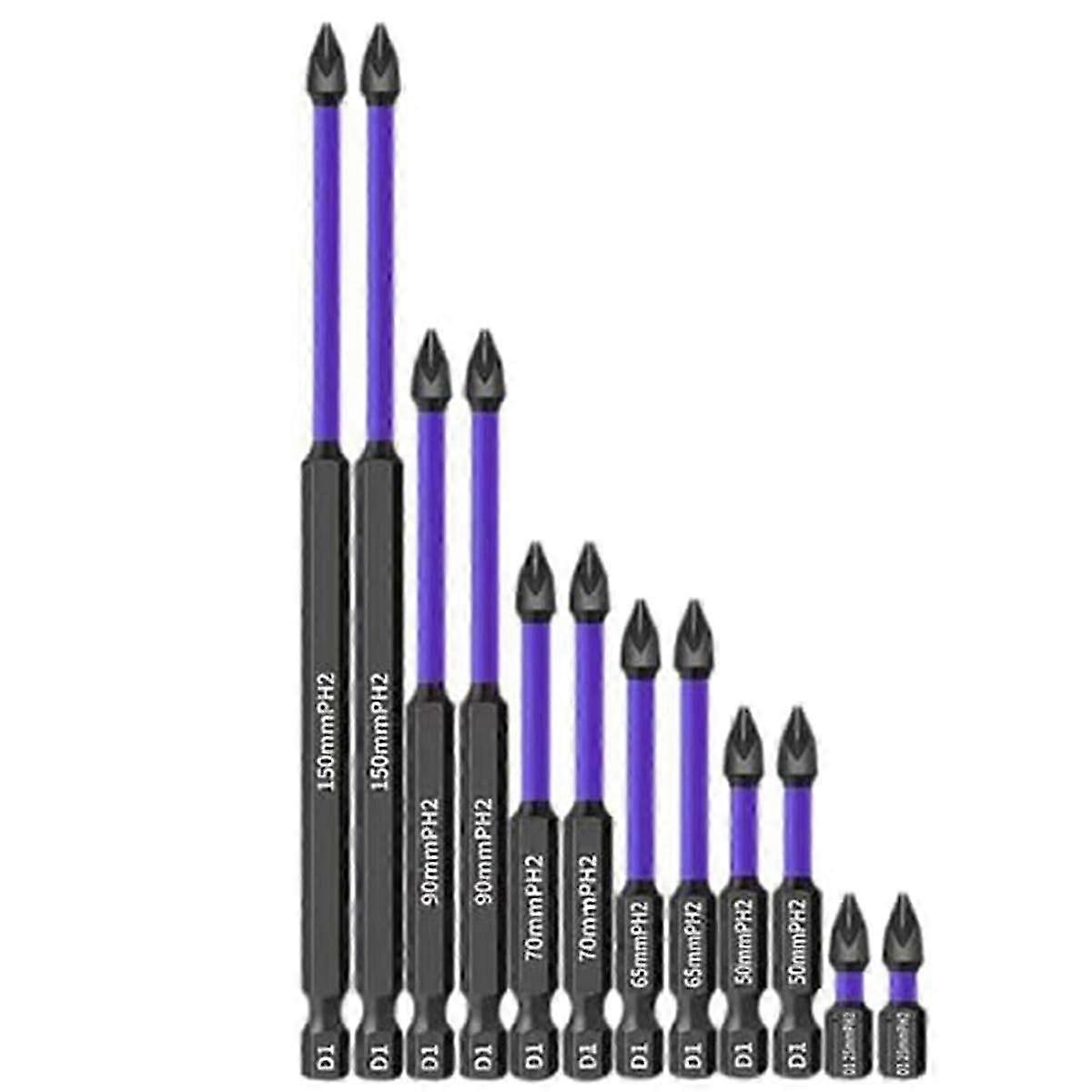 Anti-Slip & Shock-Proof Bits with Screwdriver Bits (2Set)