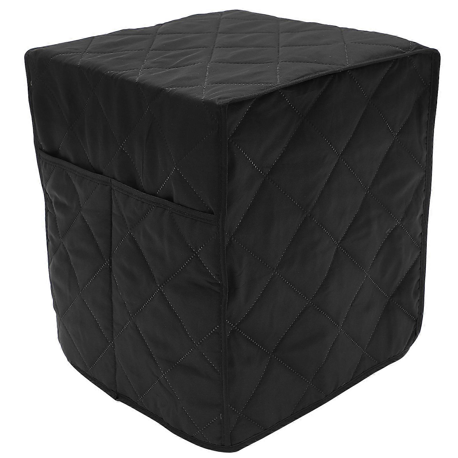 Cover For Small Kitchen Appliances Black 1Set Dustproof Function For Home Cooking