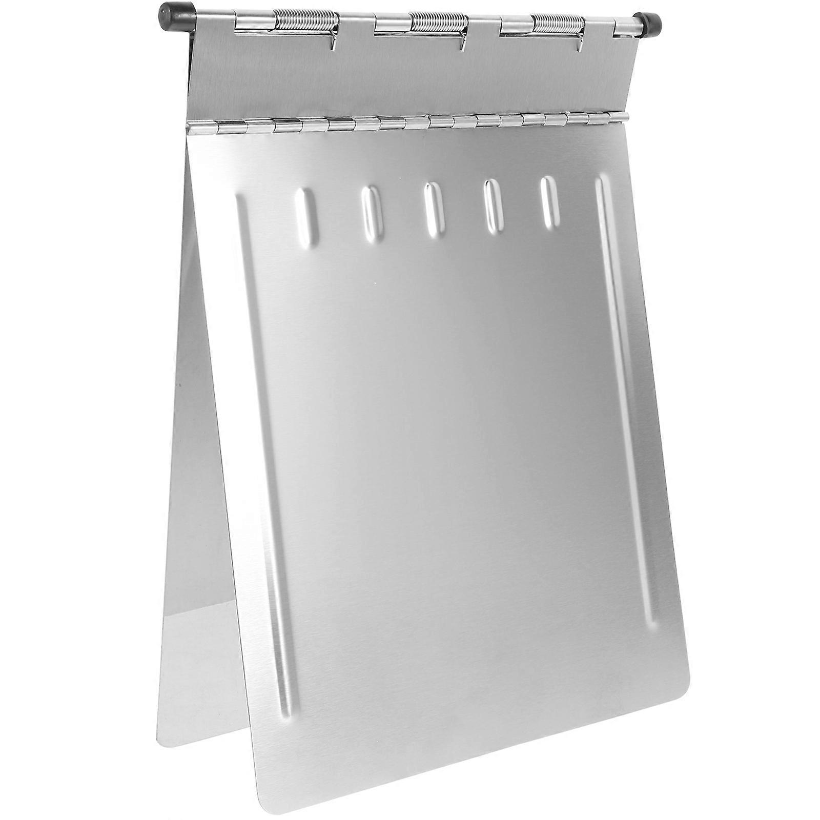 Stainless Steel File Folder Clipboard for Nursing with High Capacity 2pcs Set
