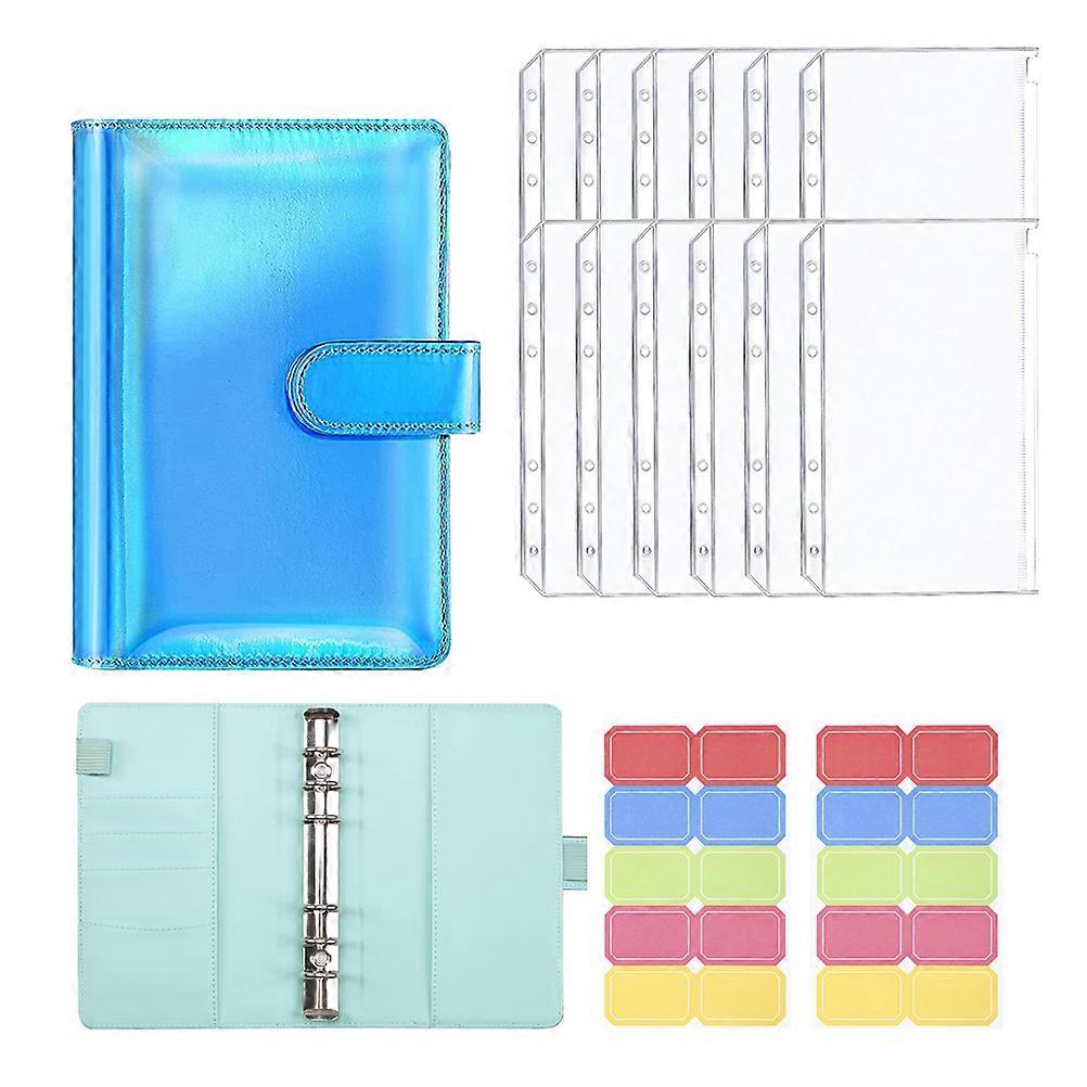 Skyblue Cash Envelope Binder for Home Use with Comfortable Feel and Practical Design A6 Size