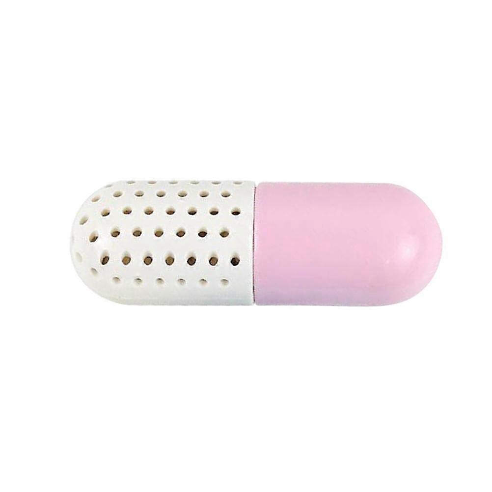 Closet Odor Absorber Moisture Absorbing Capsule Tool For Home Decor Pink 1Pcs
