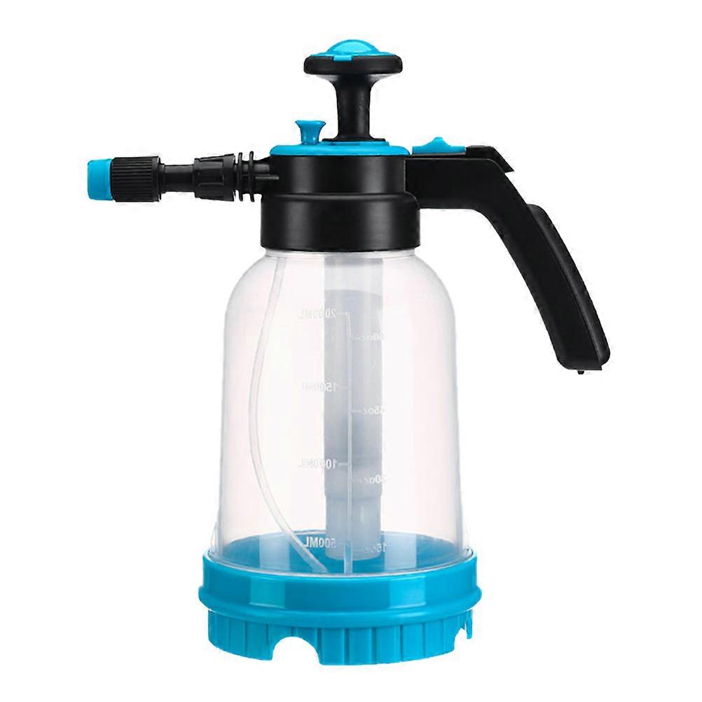Watering Can 1Pcs Transparent Color Plastic for Air Pressure Spraying in Garden Work and Home Use