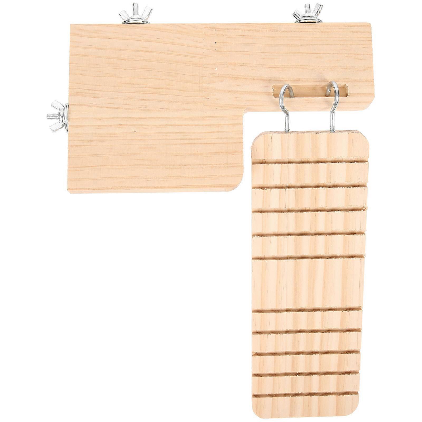 Wooden Hamster Climbing Platform For Pet Nest Home Use Designed For Birds And Little Mice 1 Set
