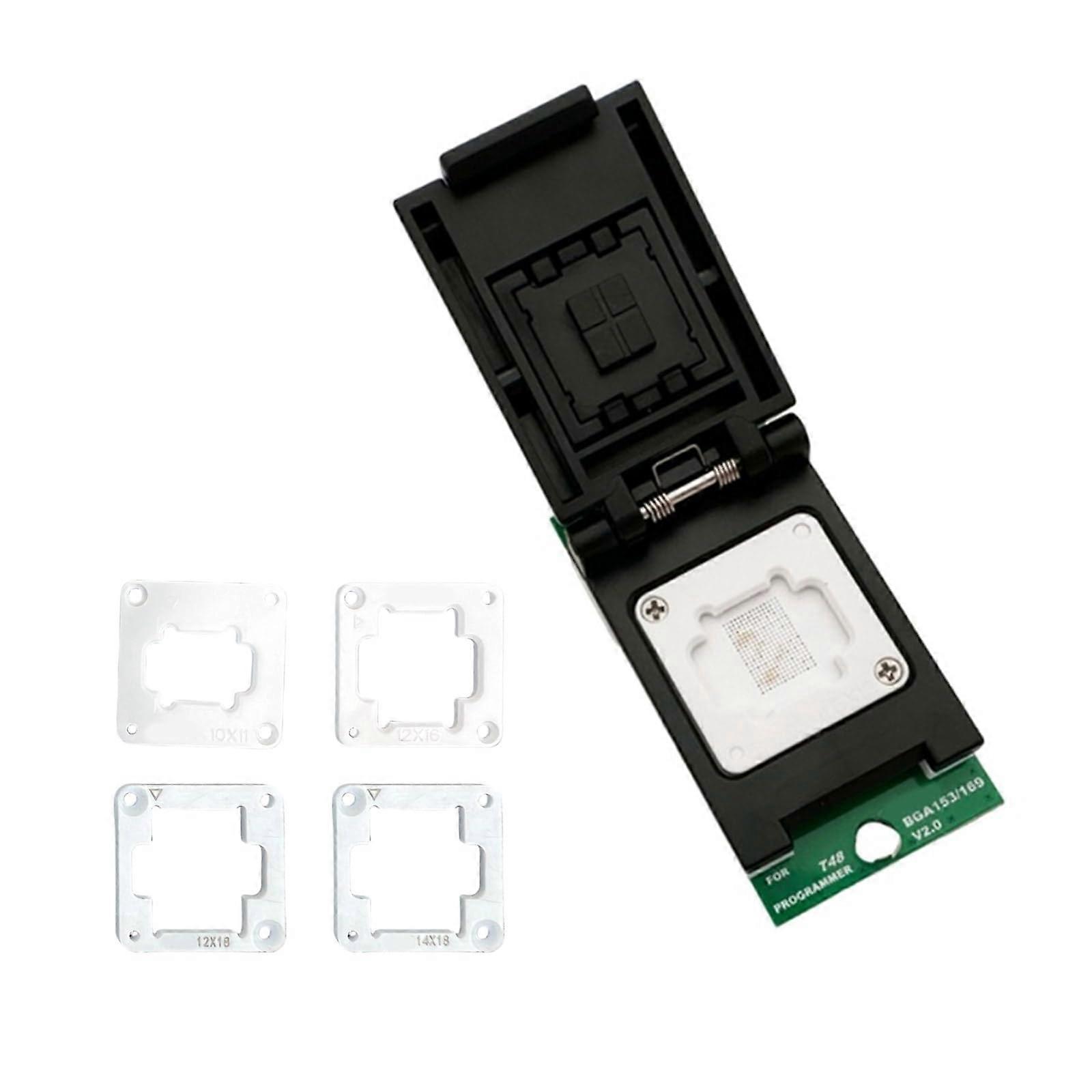 EMMC BGA153/BGA169 Adapter Probe Holder for T48 Programmer, Durable Long Life Design for Safe Data Transfer