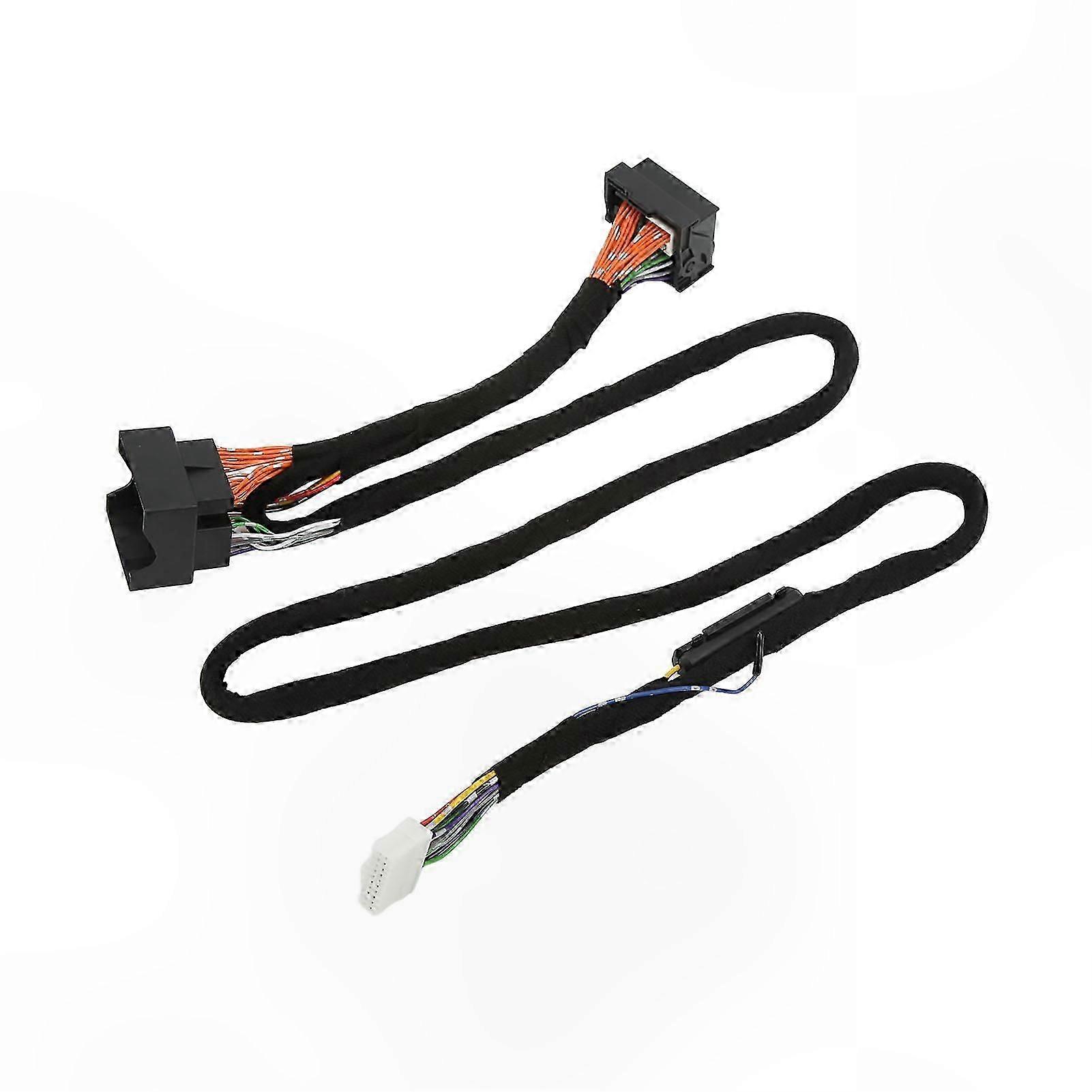 12V 15A Car Audio DSP Amplifier Wiring Harness with Plug for Enhanced Sound Quality and Stable Connectivity