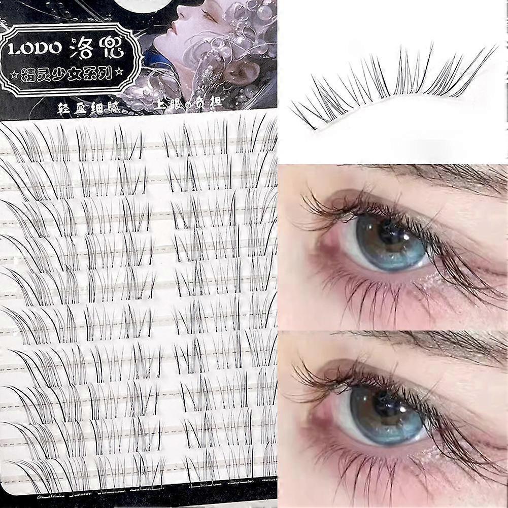 Long-lasting False Lashes Eye Makeup Soft False Eyelashes Flexible Natural