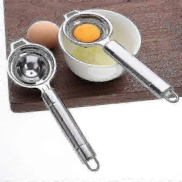 Stainless Steel Egg Divider, Egg Yolk Separator, Egg White Filter Separator
