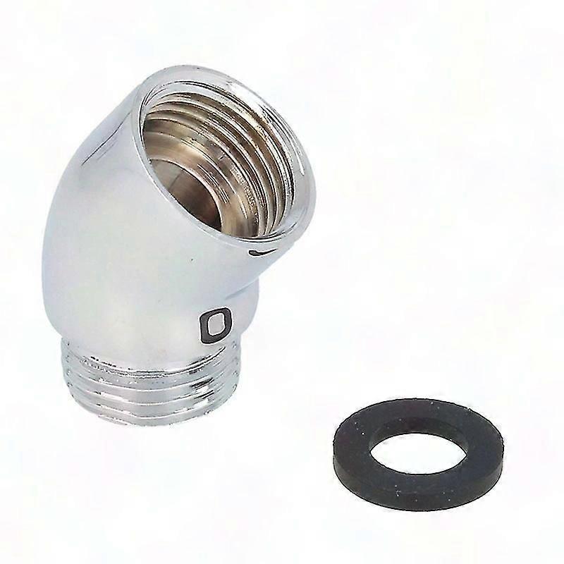2-Pack 1/2" IG & AG 50 Angle Corner Pieces for Hand Shower