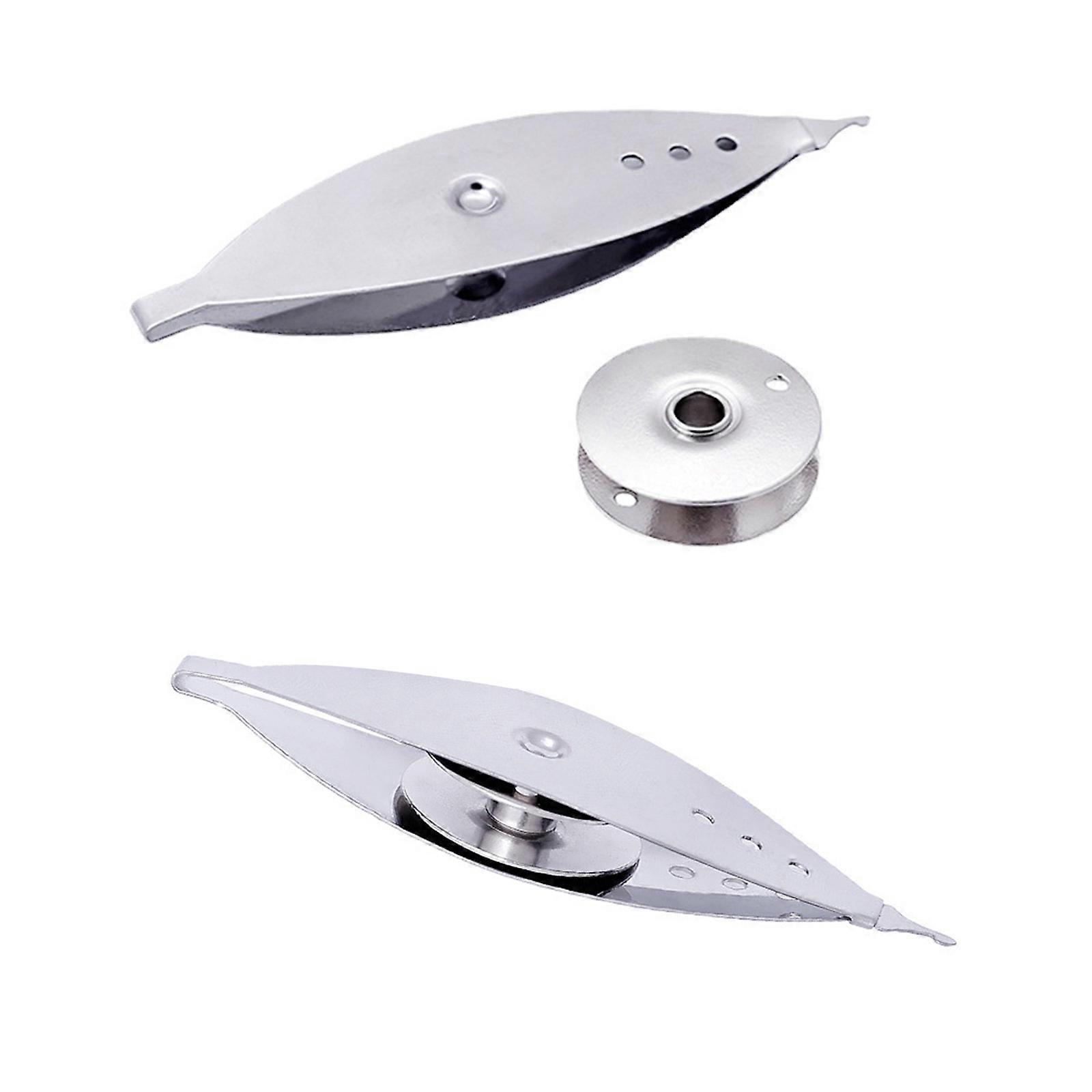 2pc Long Time Use Sewing Tool Set Electroplated Bobbins Suitable for Various Crafting Applications Multicolor