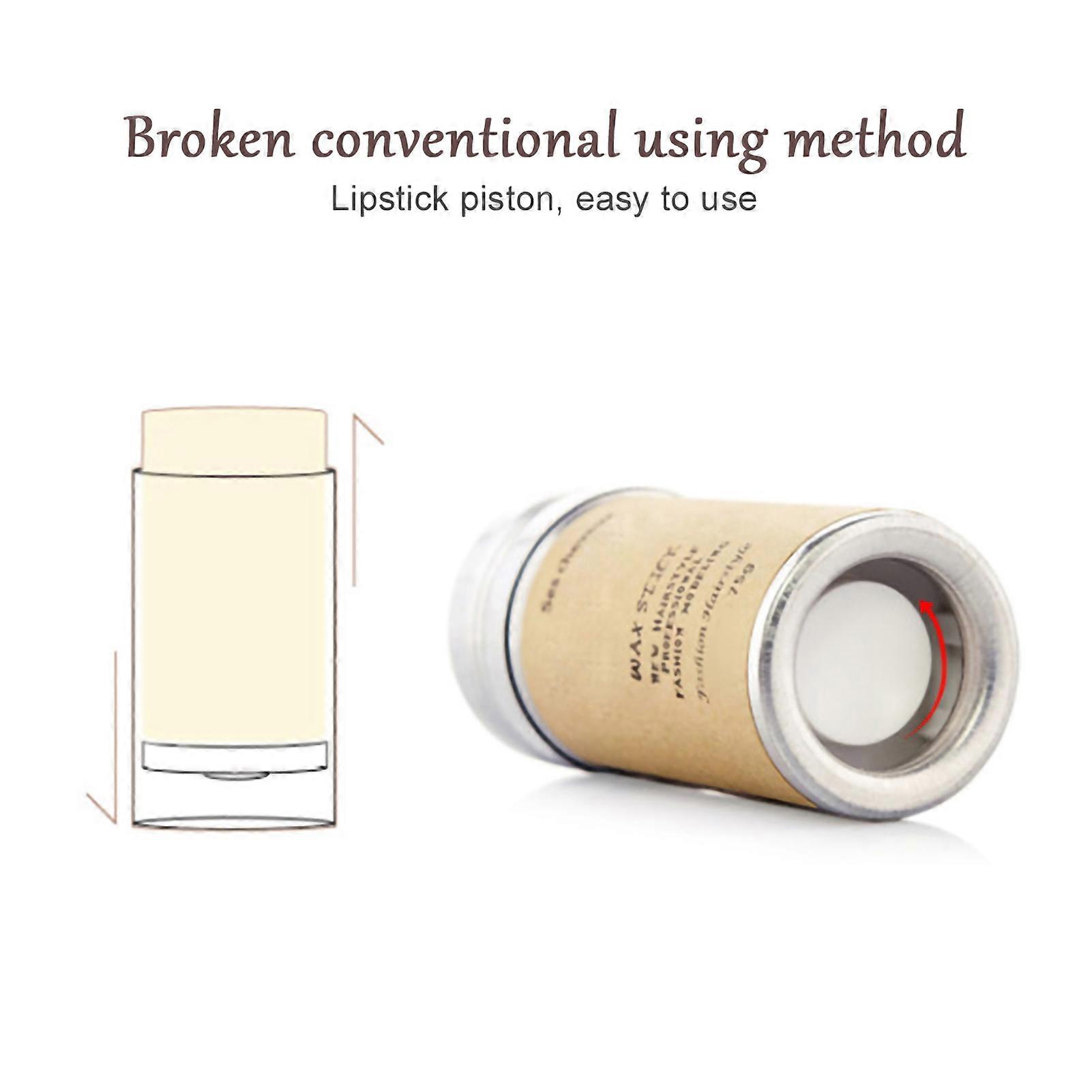 75g Natürliches Haarstyling Pomade Wachs Stick auf Wasserbasis 4x9cm