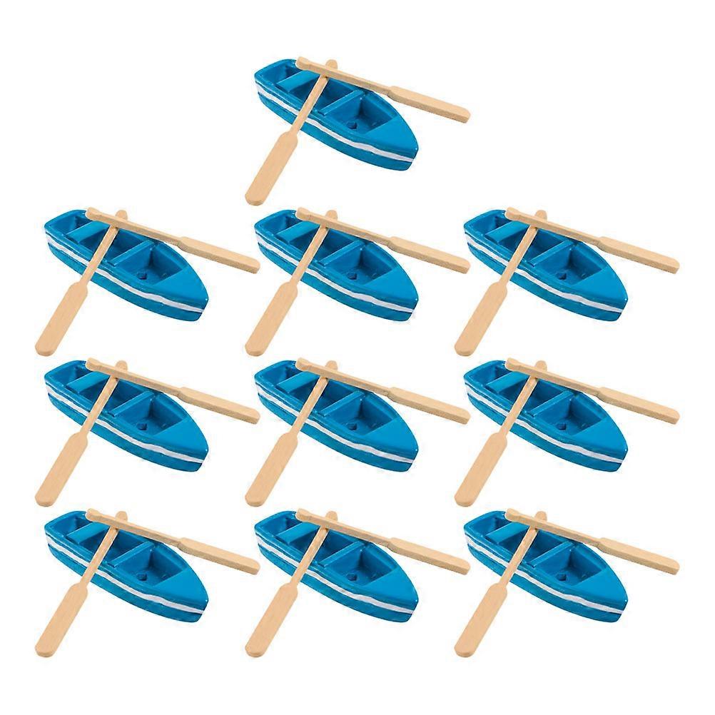 Miniature Resin Fishing Yacht Models Set for Desktop Decoration – Realistic Mediterranean Style Coastal Boats for Crafting, Shelf Display & Ocean