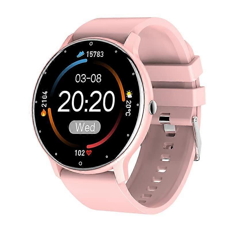 Smartwatch Fitness Tracker With Heart Rate Monitor, Blood Pressure Monitor, SpO2, Sleep Monitor, Message Sync, 0.8 cm