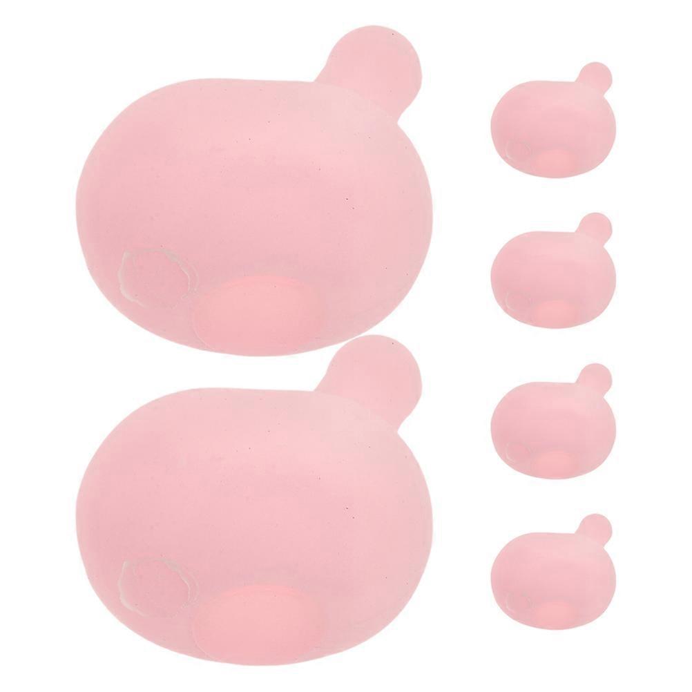 6PCS DIY Squeeze Toy Bubble Inserts Silicone Inner Parts for Doll Making Craft Accessories Kids Replacement Bubbles Squeeze Balls
