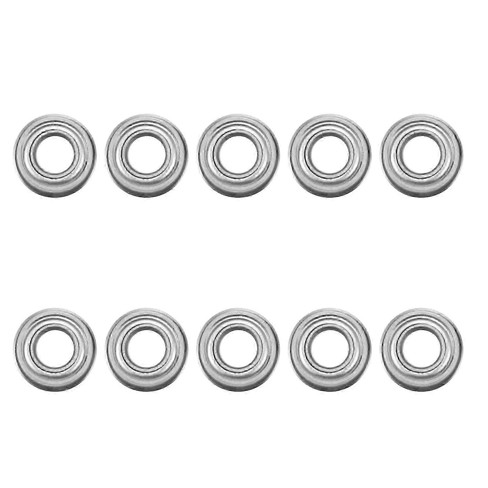 10PCS MF84ZZ LF840ZZ Shielded Flanged 4 x 8 x 3MM Model Ball Flange Bearing