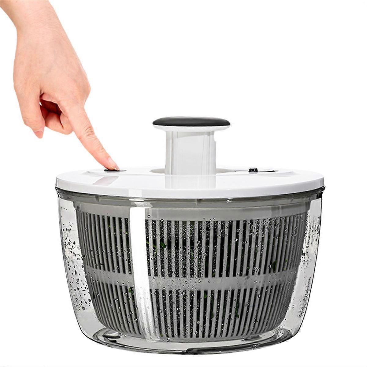 Salad Dehydrator Large Vegetable Dehydrator Manual Salad Spinner Fruit Washing Basket and Draining T