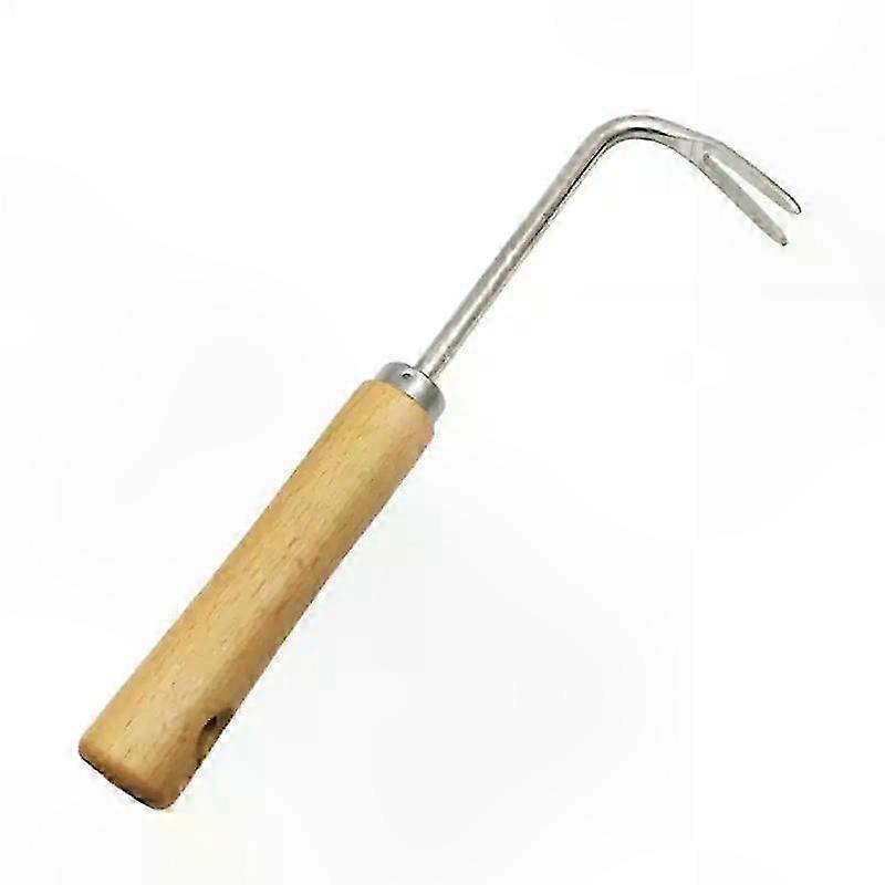 Garden Root Puller with Comfortable Grip - High-Quality Hand Tool for Weeding and Bonsai Loosening Hook