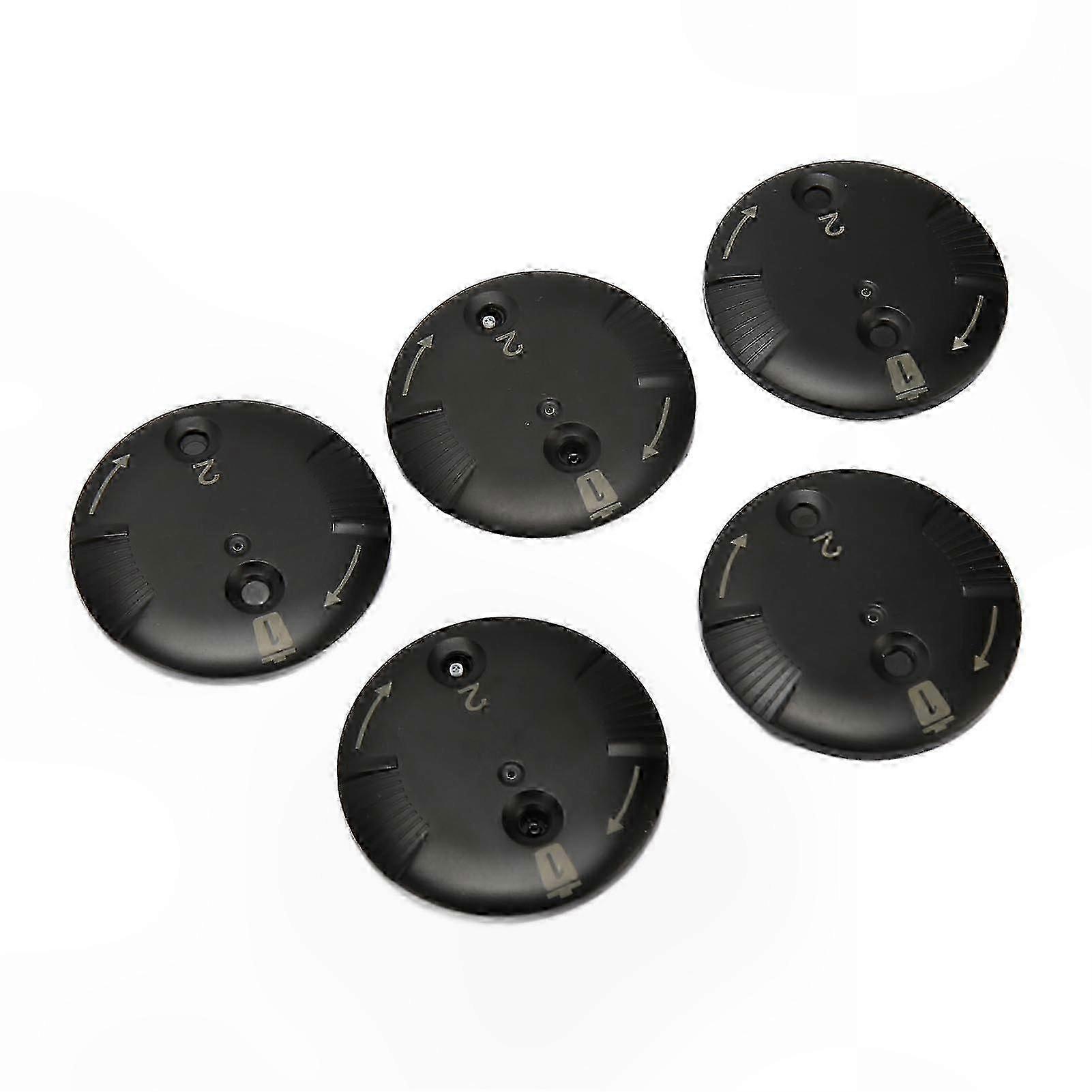 Cerumen Filters for Hearing Aid Wax Guards, 5pcs Black Disk Replacement