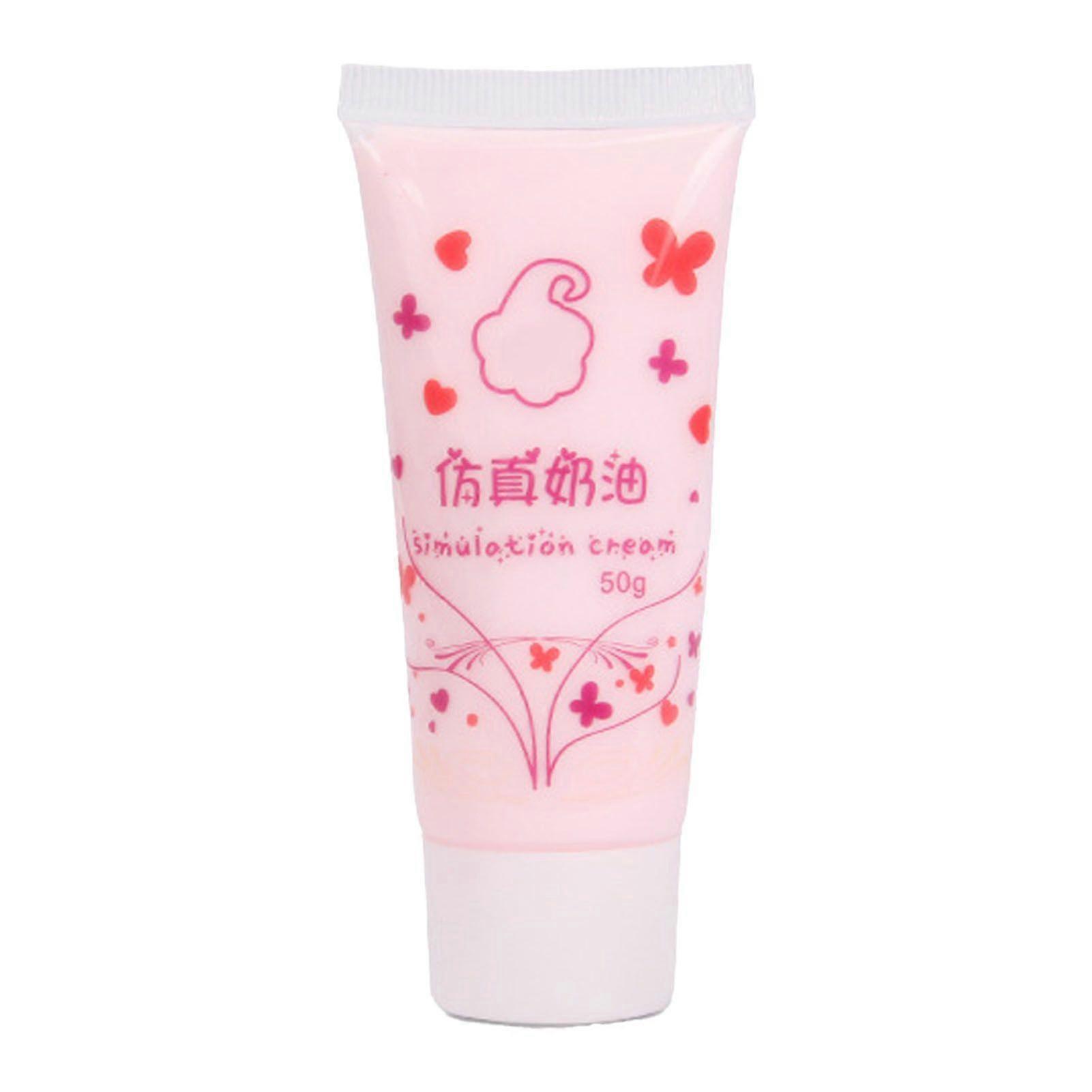 Simulation Fake Whipped Cream Glue 50ml Adhesive Fake Whipped Cake Cream for Phone Case