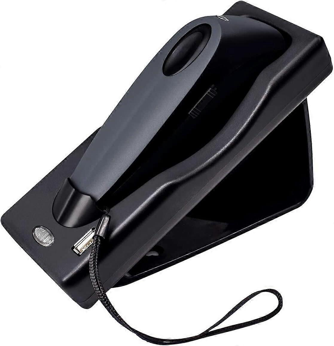 Portable 3In1 Barcode Scanner Handheld 1D and QR Code Reader With Bluetooth, 2.4G Wireless, and USB Wired