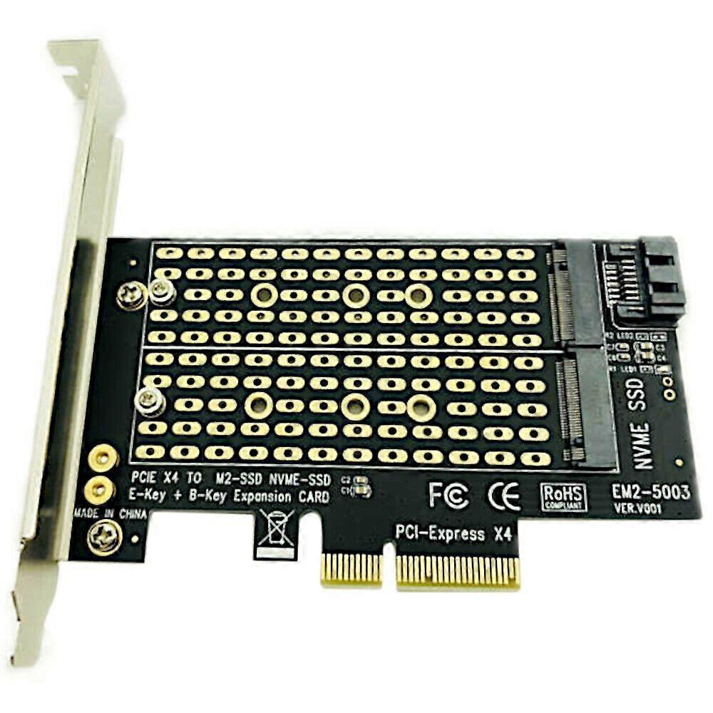 Pcie To M2/M.2 Adapter M.2 Ngff To Desktop Pcie X4 X8 X16 Nvme Sata Dual Ssd Pci Express Adapter Ca