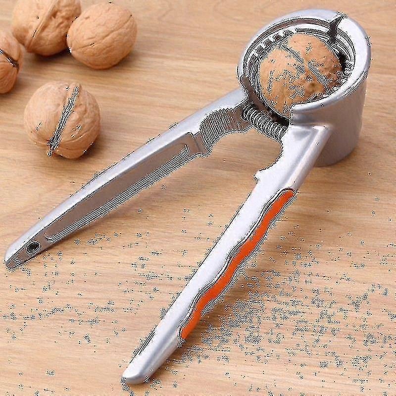 Metal Nutcracker Crushed Walnuts Walnut Cracker Opener Nut Funnel-type Plier Sheller Tool Kitchen Ac