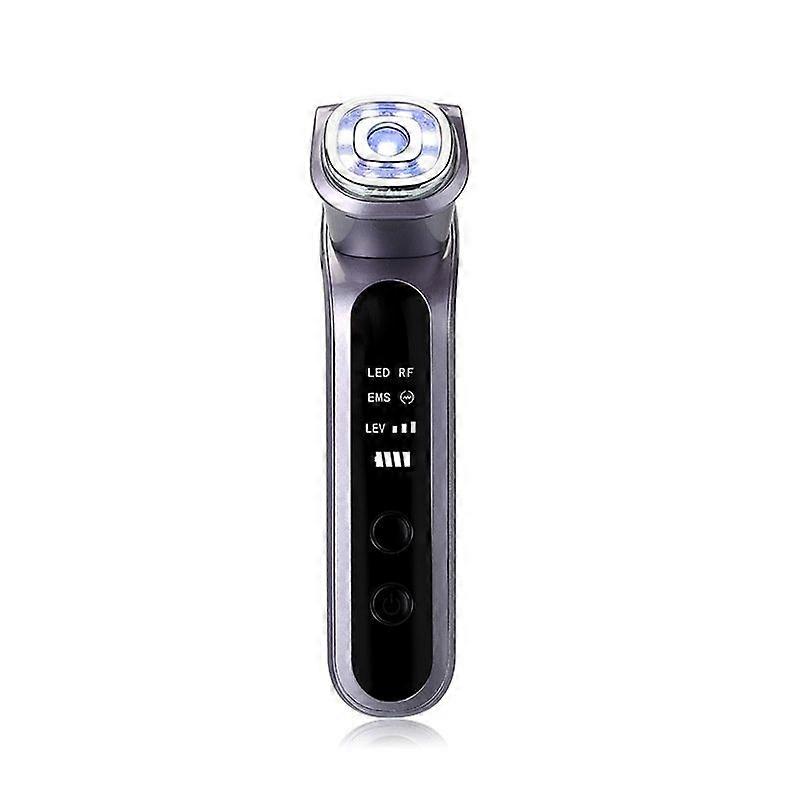 LED Color Light Radio Frequency Beauty Instrument  Multi-Function Intelligent V-Face Lifting & Skin Rejuvenation Device(PURPLE)