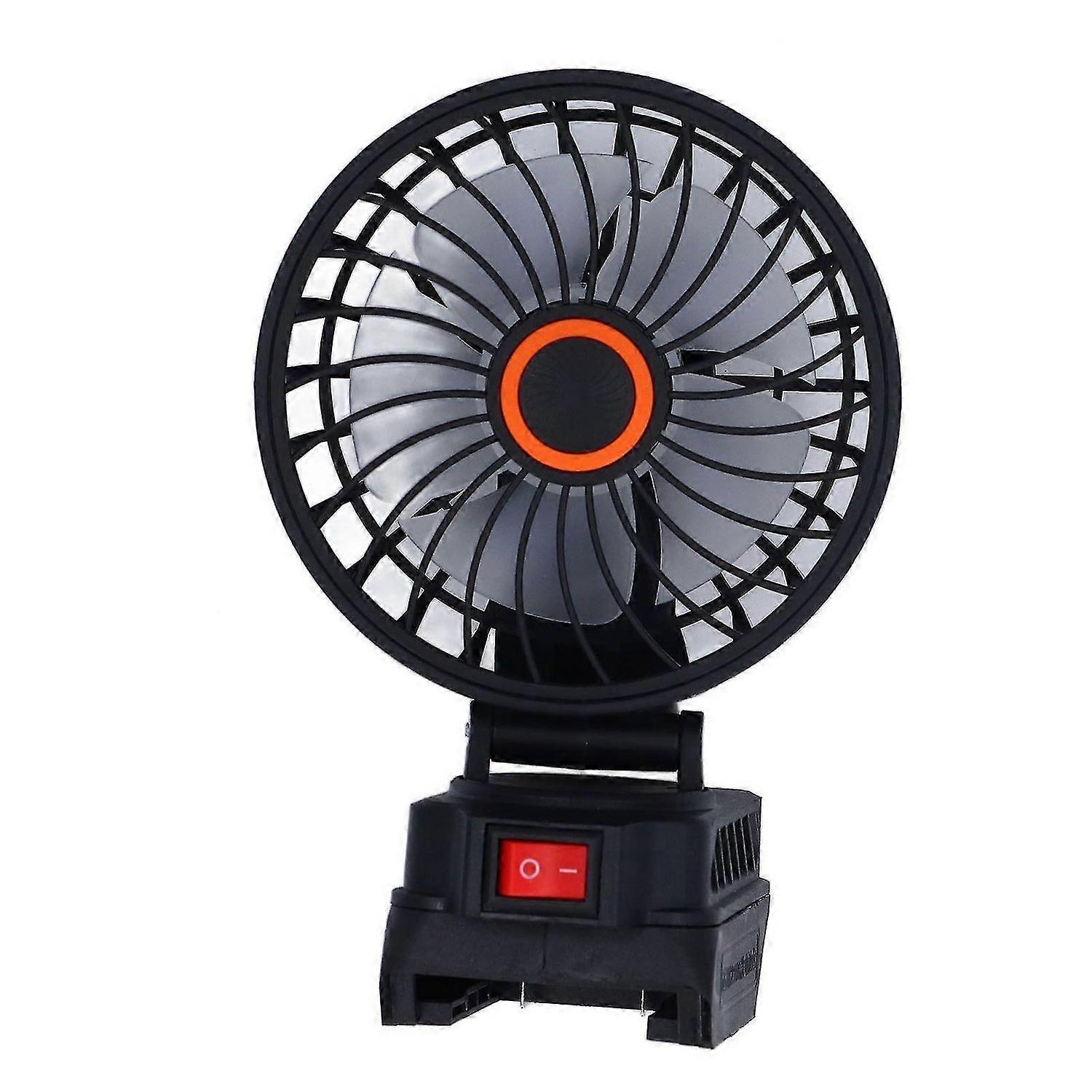 Ventilador de bateria de lítio de 4 polegadas de alta qualidade multifuncional para uso doméstico