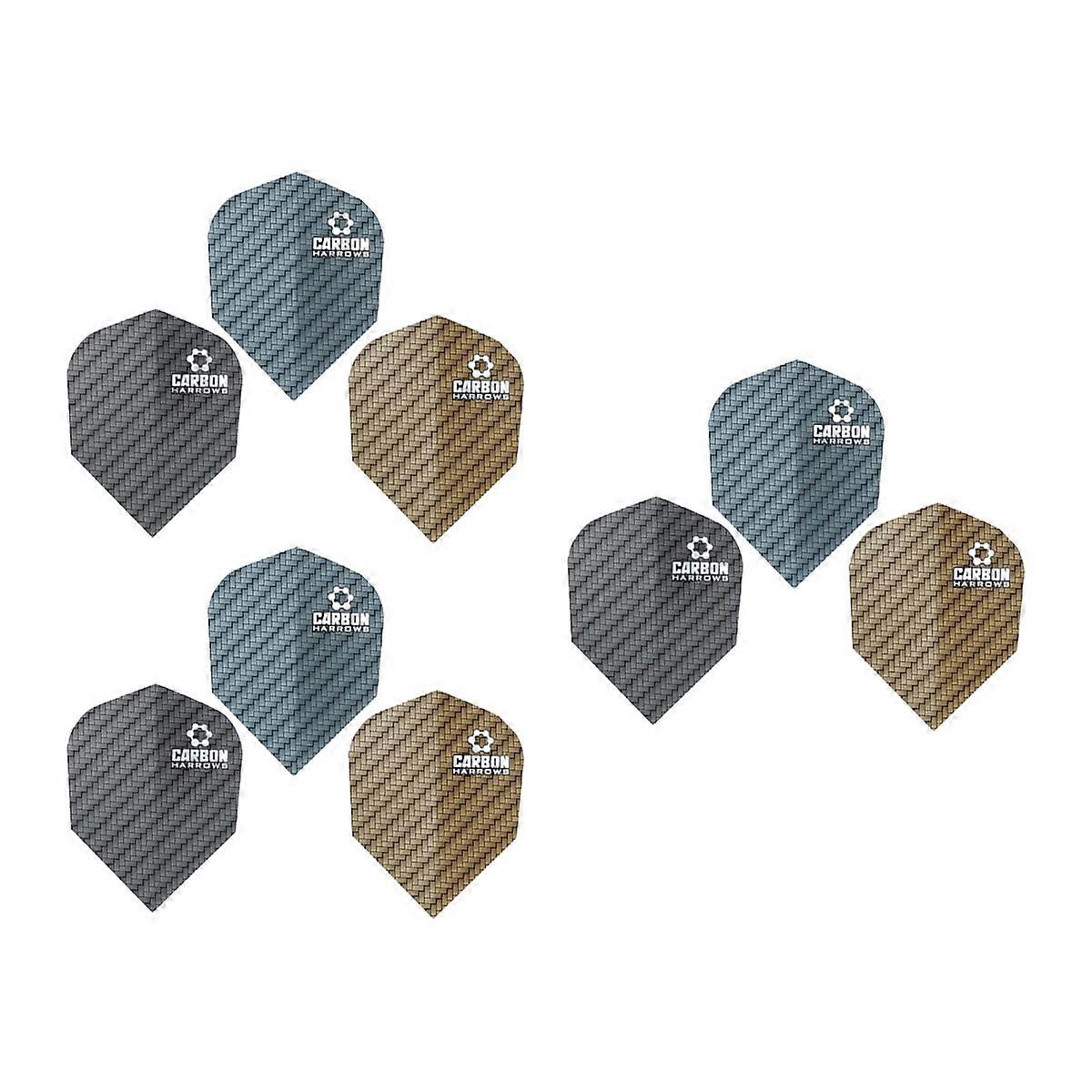 Harrows Carbon Dart Flights (Pack of 9)