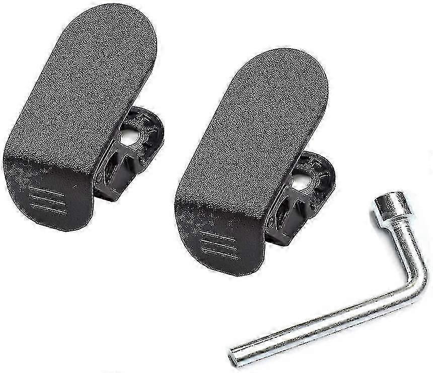 2 Pack Abs Plastic Car Trailer Front Trunk Hooks