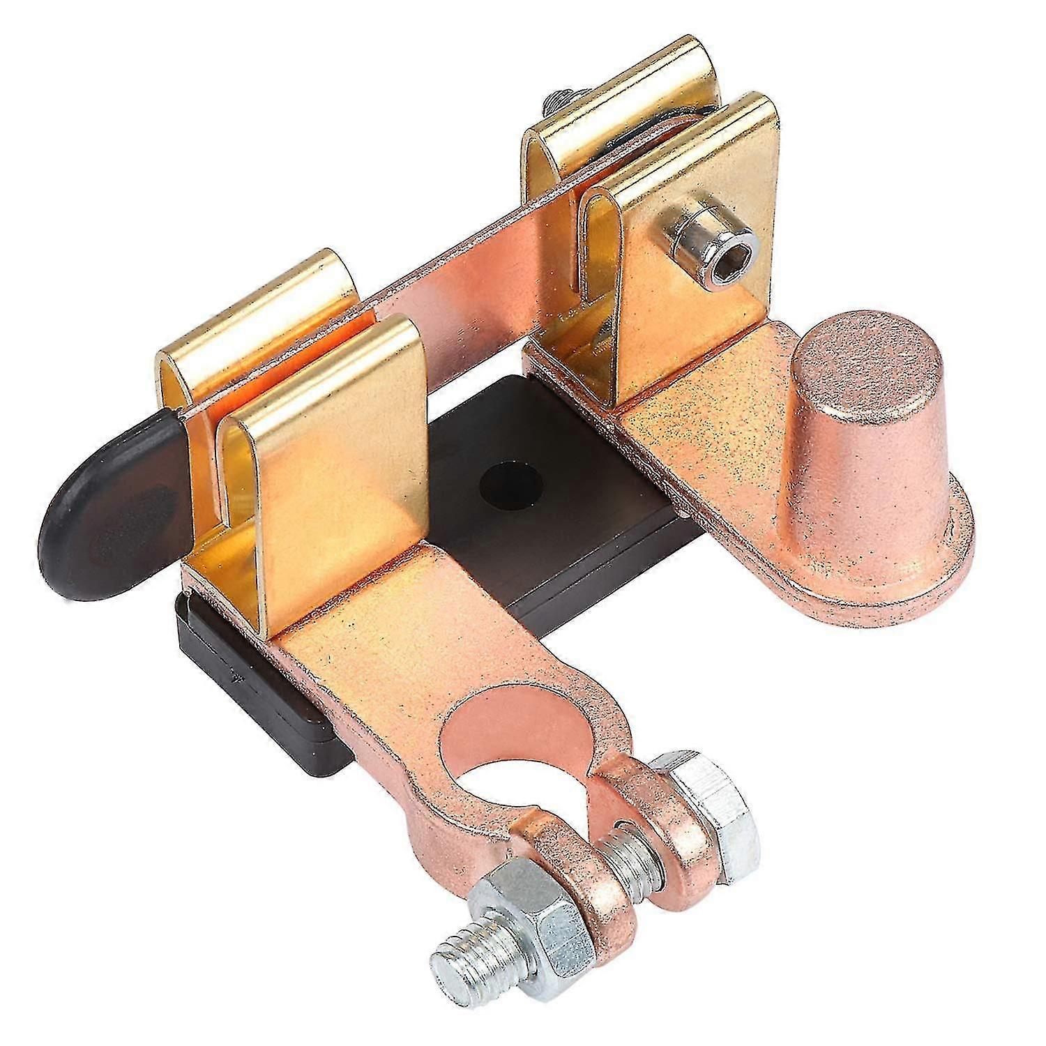Brass master disconnect switch for batteries, 12v 24v car negative