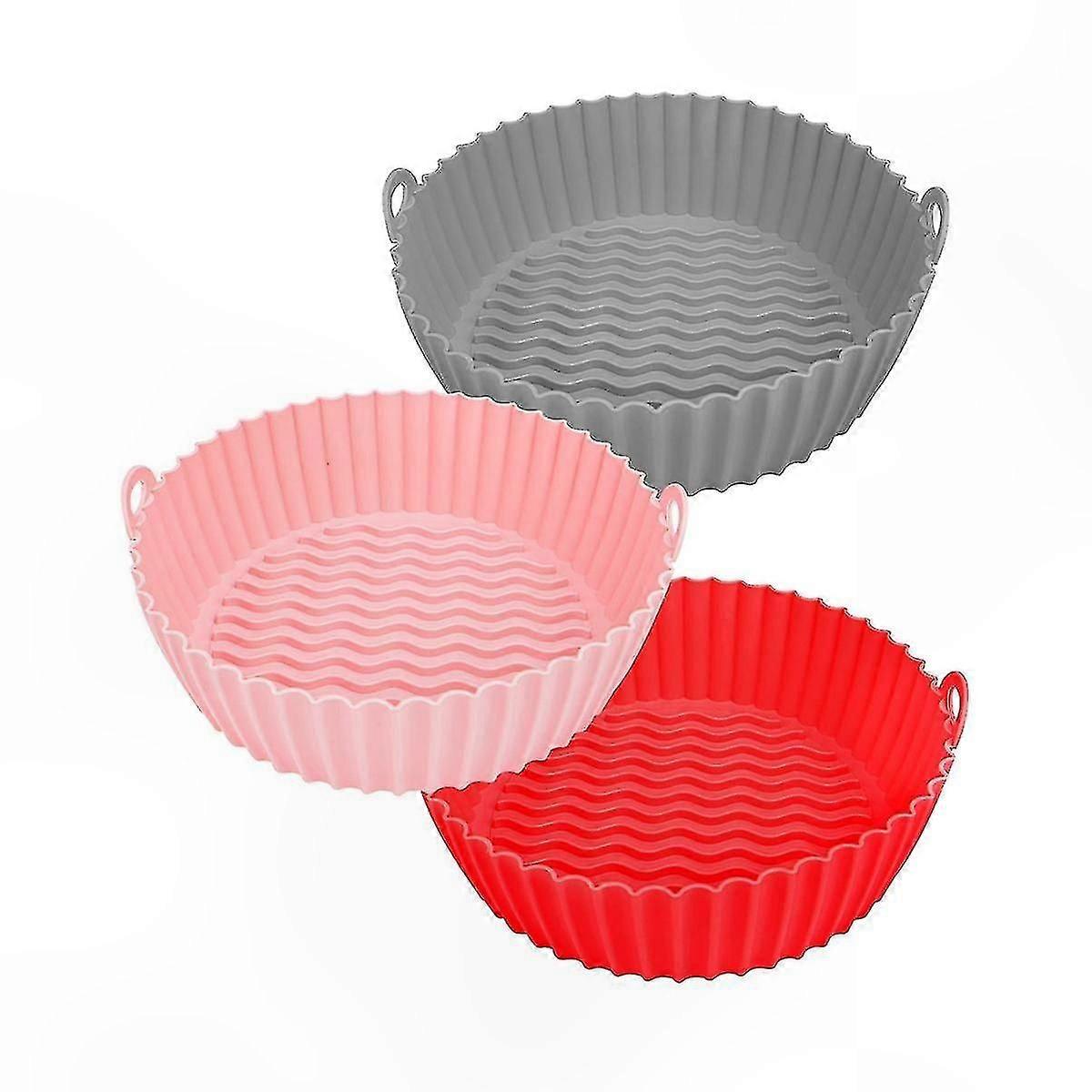 Silicone Baking Liners, Reusable Pot Baskets, Non-Stick Parchment Paper Alternatives