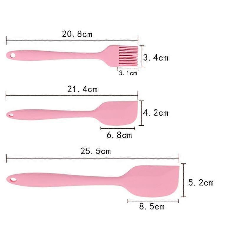 5Pcs/Set Pink Silicone Cooking Tool Sets Egg Beater Kitchenware With Box|Cooking Tool Sets