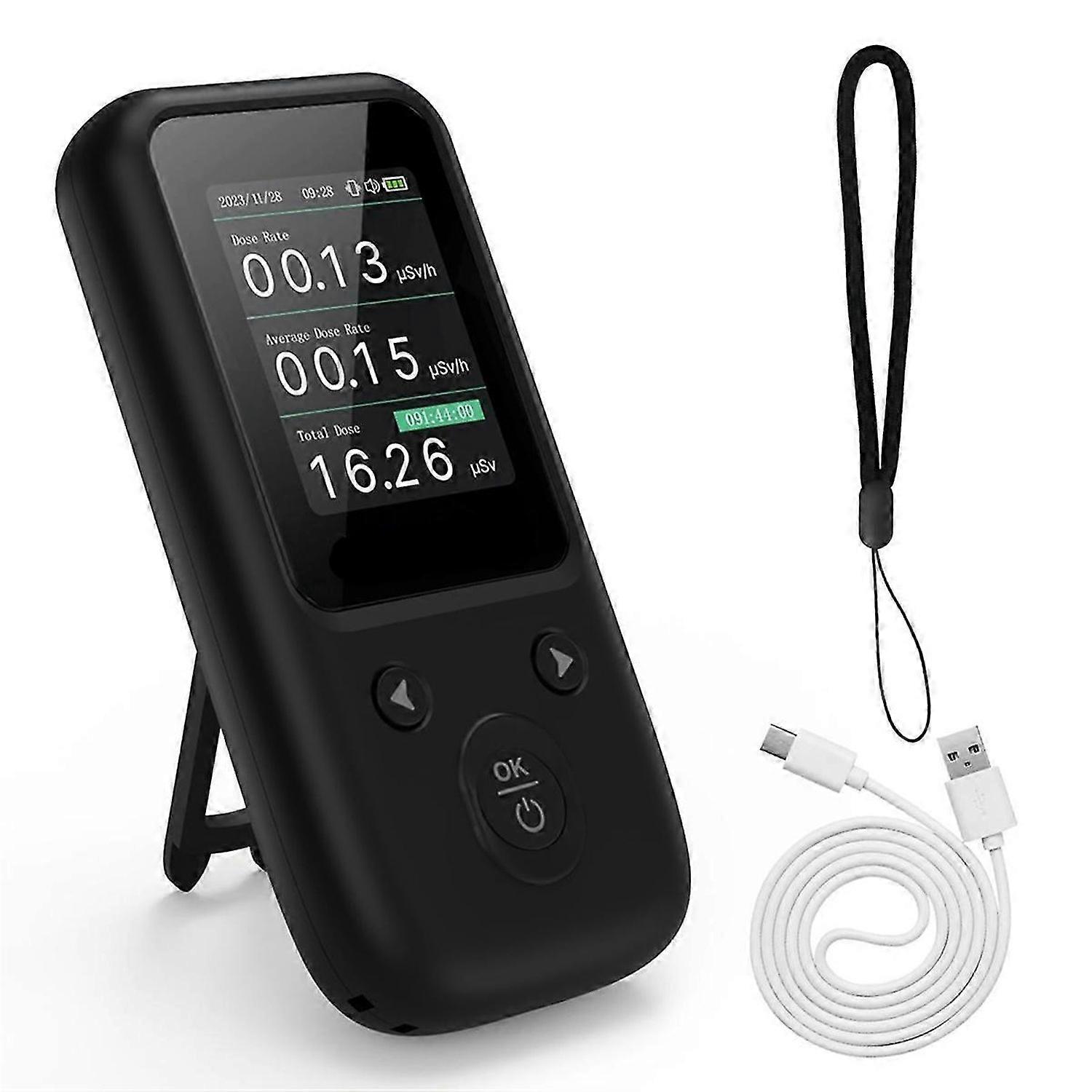 Nuclear Radiation Detector Geiger Counter with TFT Display