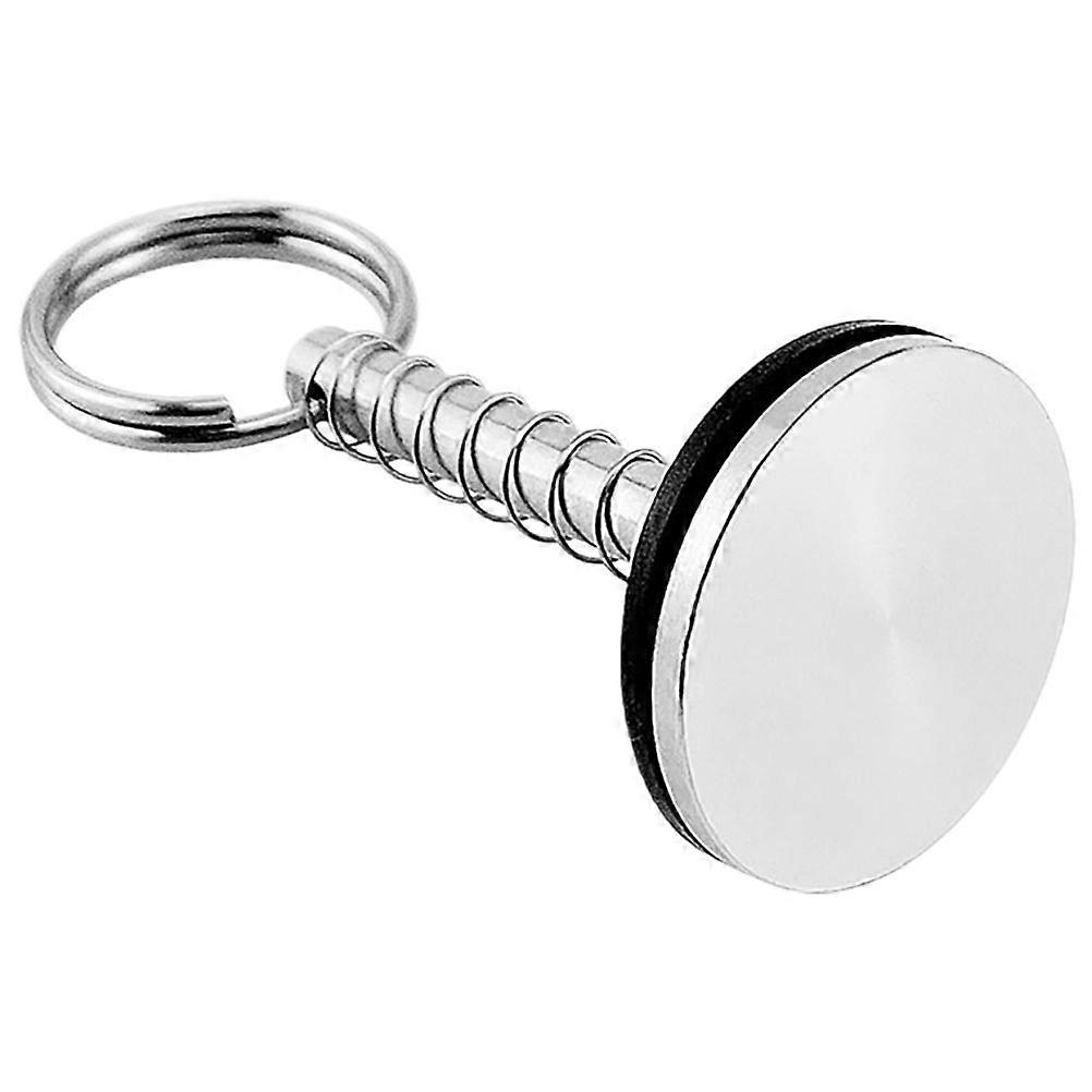 Stainless Steel Marine Hatch Cover Pull Handle with Spring Loaded Pin 2Pcs