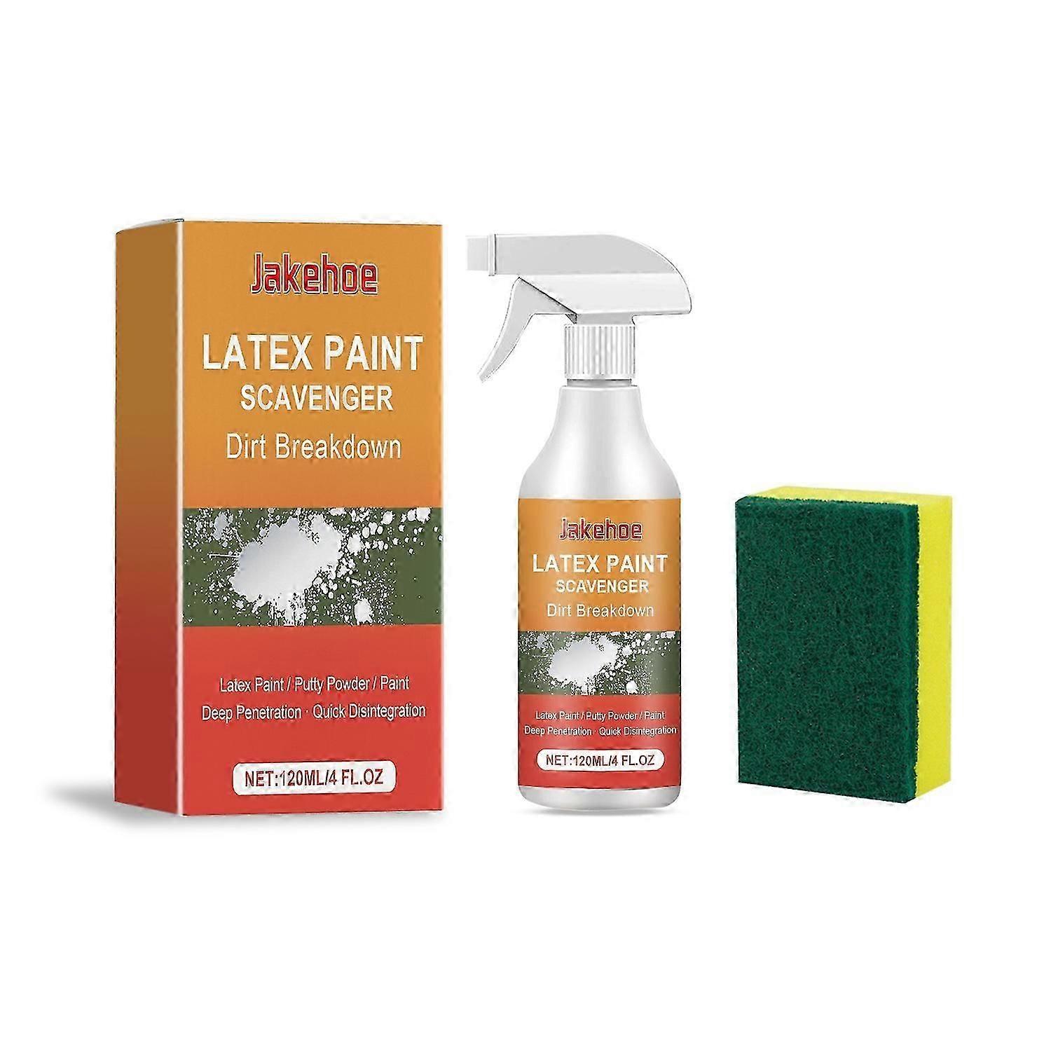 Jakehoe Latex Paint Remover Easily Cleans Decoration Residue Removing Putty Powder Paint Paint Clean