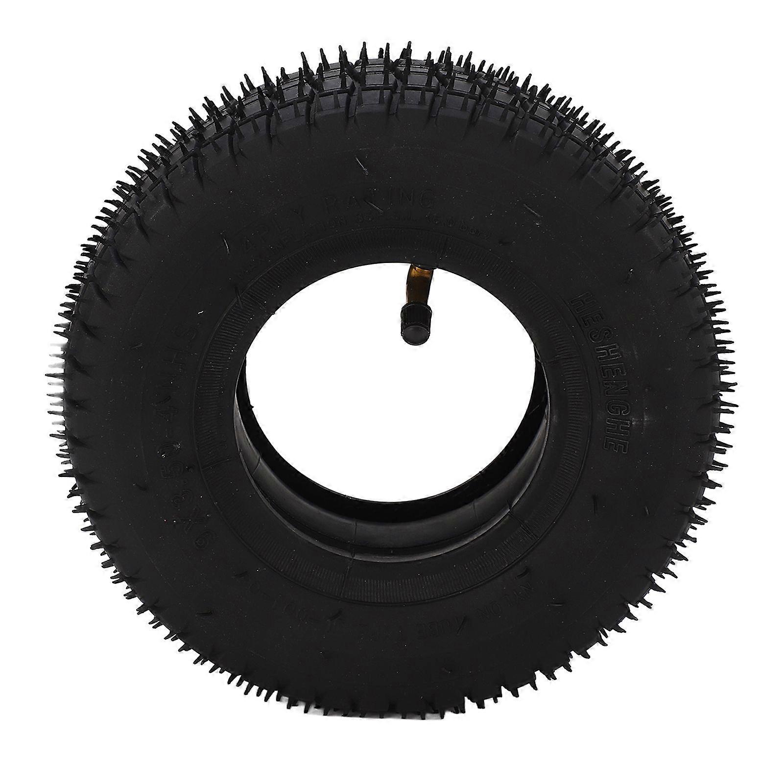 Electric Scooter Tire with Inner Tube Stretchable Tire Replacement Anti Slip Elastic Thickened 9x3.50 4 Tires
