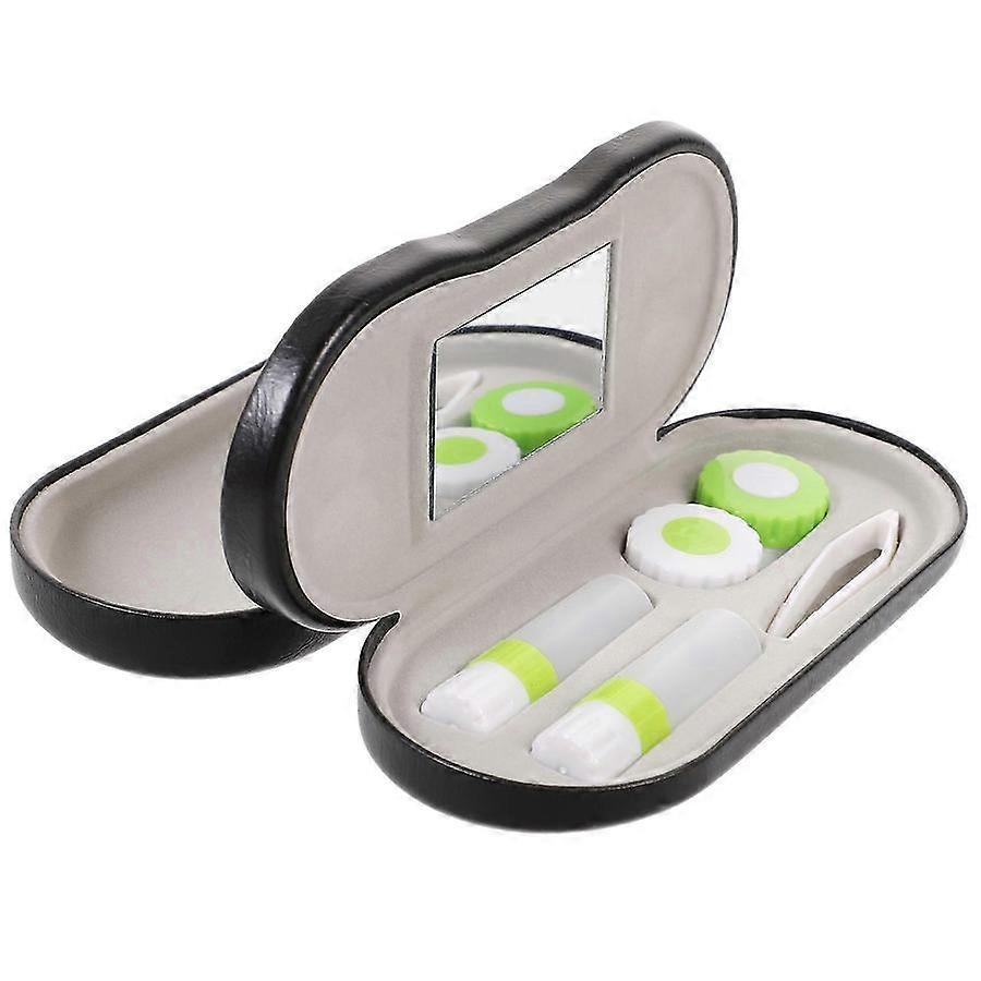 Eyeglass and Lens Case 2-in-1 Portable for Home Travel