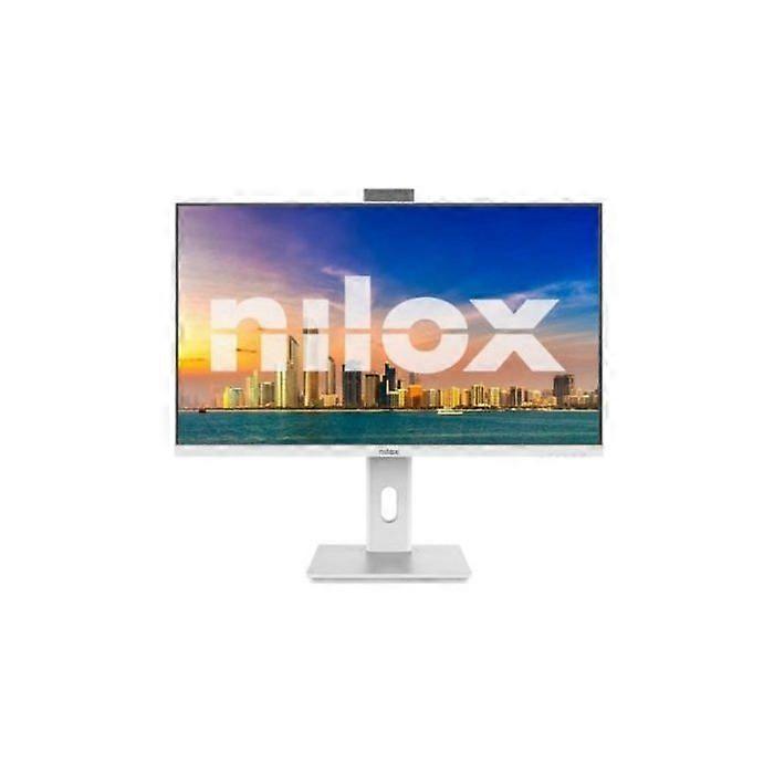 Nilox NXM24RWEB02W 24" Full HD 120Hz IPS-monitor wit met geïntegreerde luidsprekers en Camera Pivot VESA
