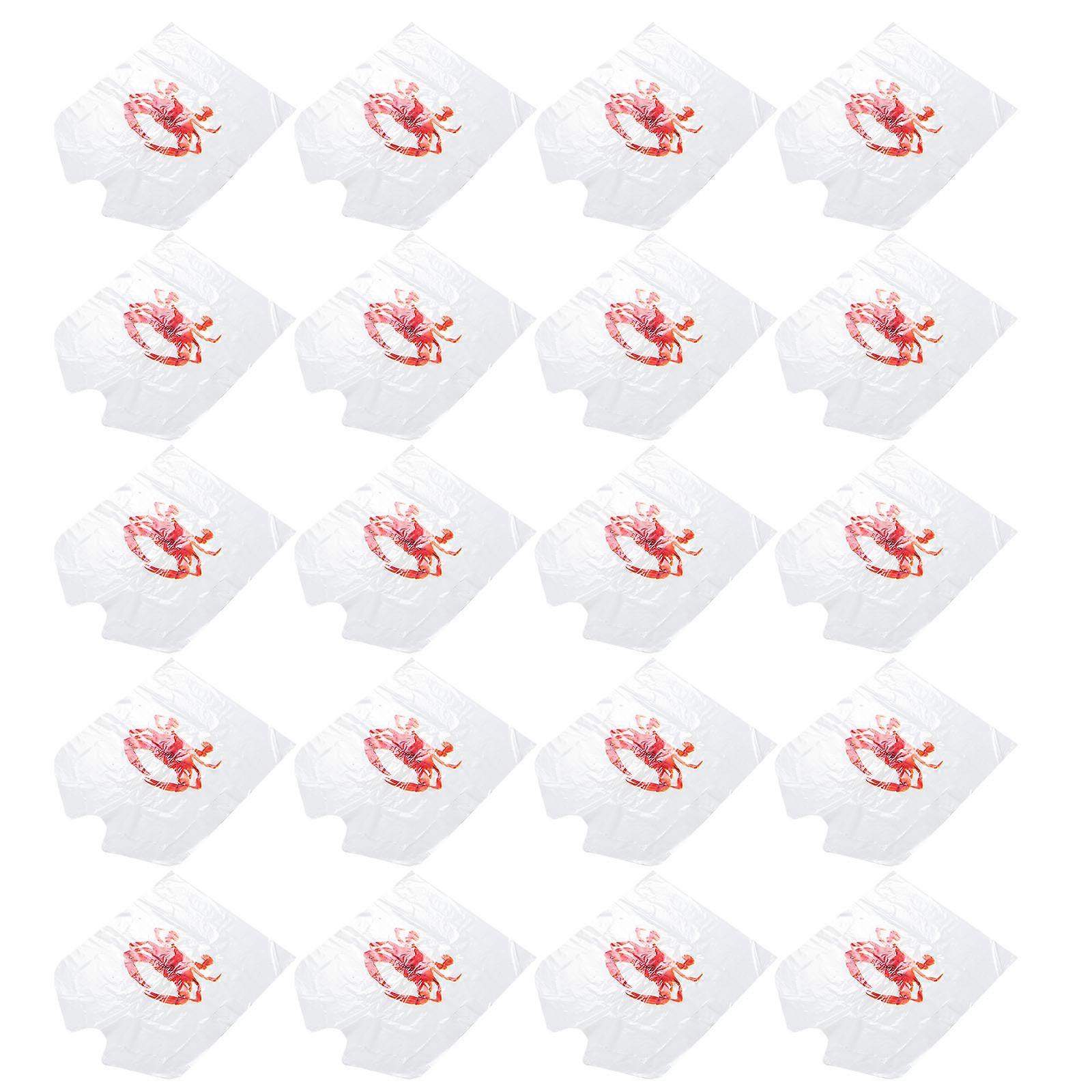 Crab Bib Aprons for Adults 100Pcs for Cooking and Dining