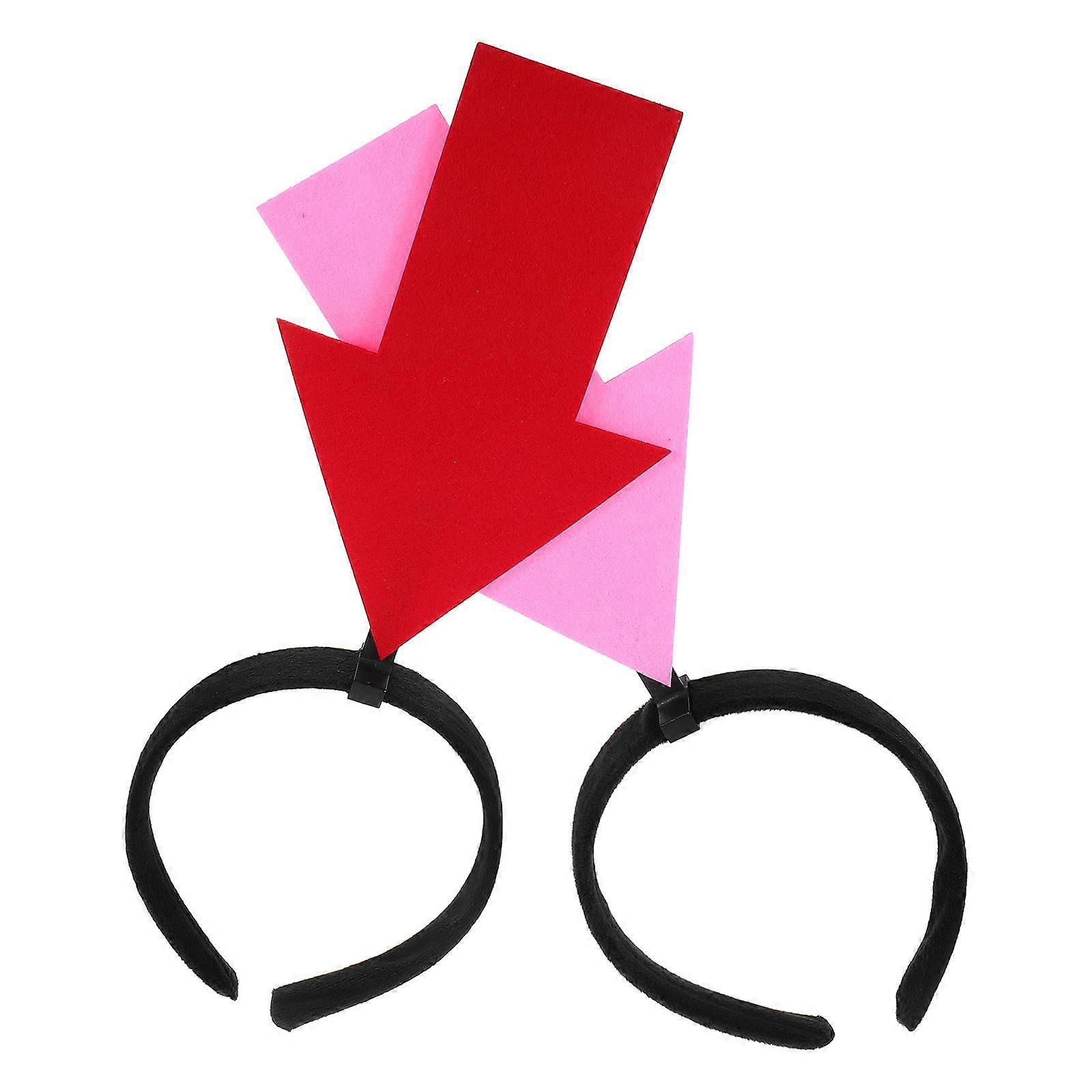 Funny Headbands Arrow Headband for Cosplay Use 2Pcs Creative Design
