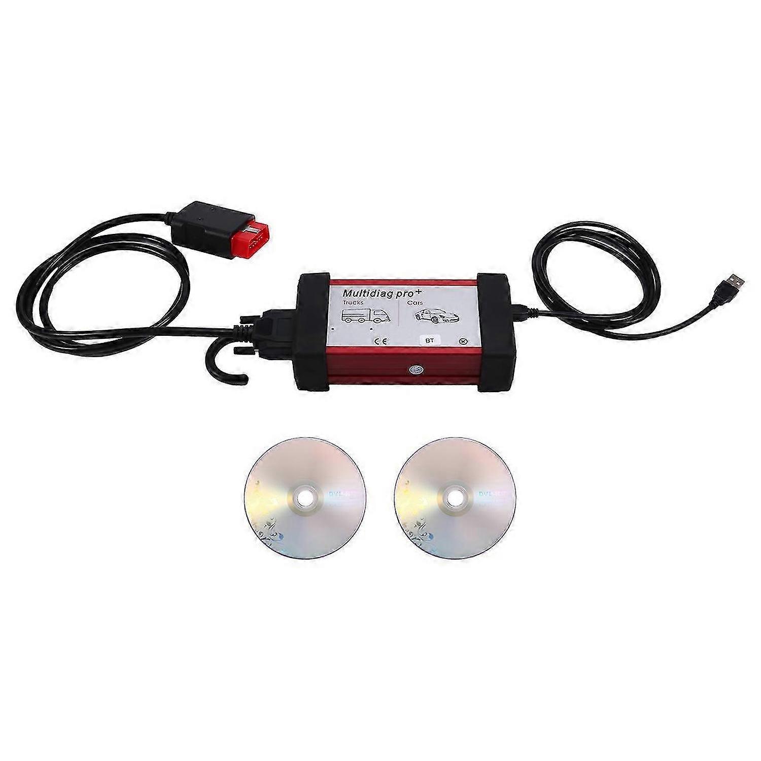 Car Truck Diagnostic Tool Multidiag Pro+ PCB TCS Bluetooth OBD2 Scanner V9.0 V2021.11 NAIS Relay