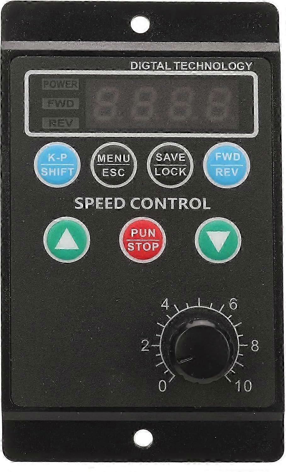 Monophasé à triphasé Ac220v 0.75kw Variateur de commande d’entraînement Convertisseur Vfd pour tour CNC à moteur