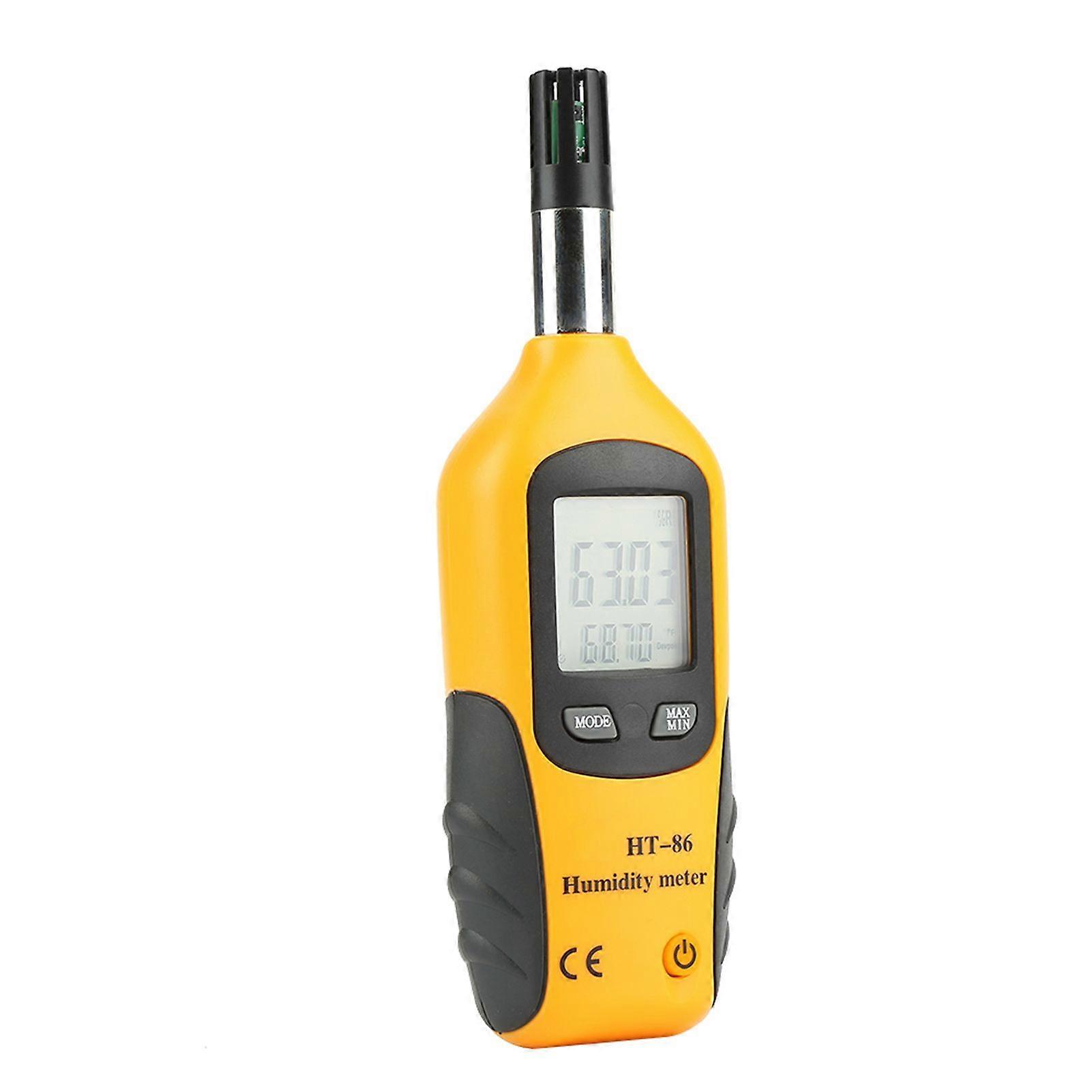 Digital Thermometer Hygrometer Wet Bulb/Dew Point Temperature Meter